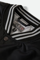 Men's Coors Light Silver Speed Shop Jacket in the color Black/Silver - Additional Laydown image
