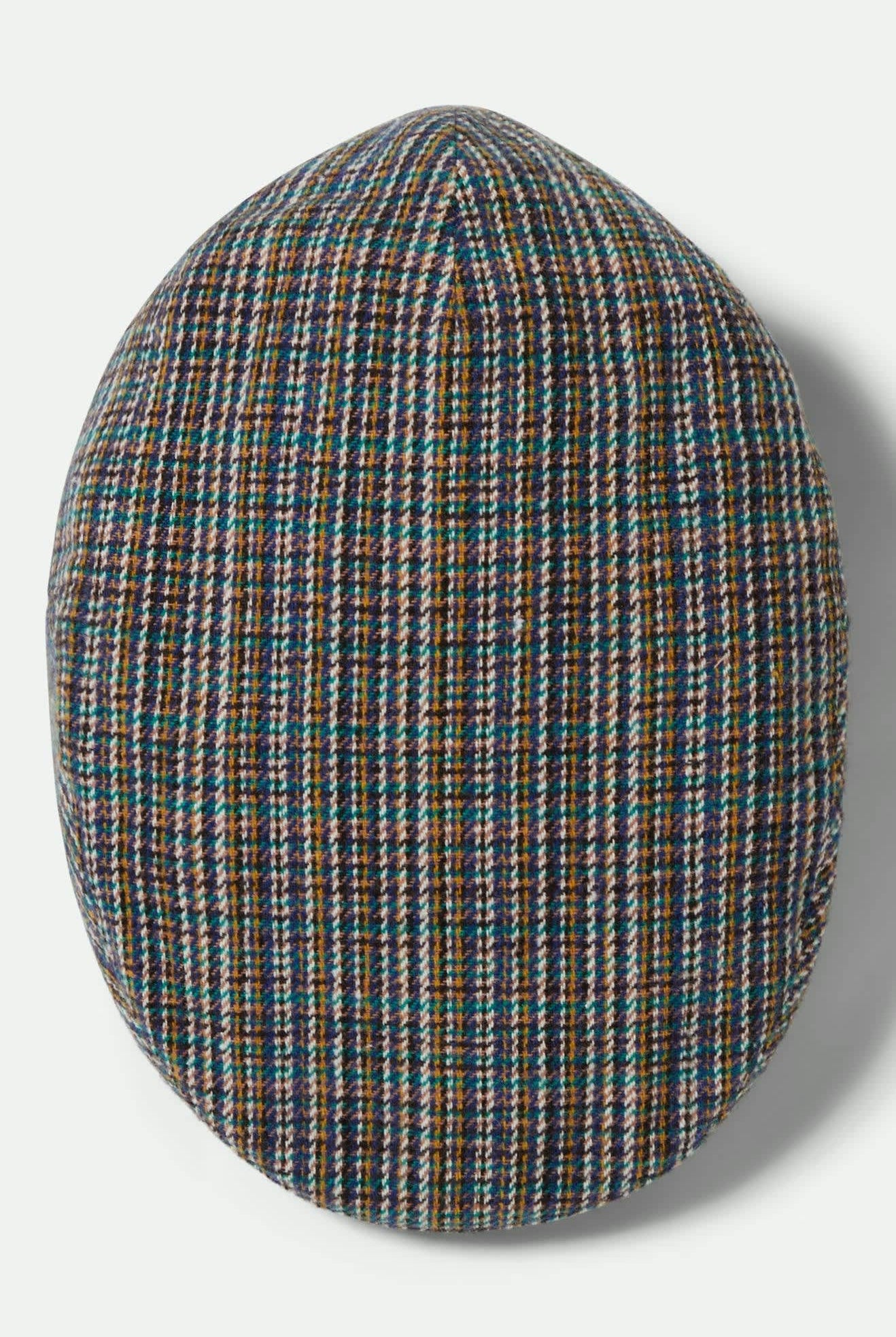 Unisex Hooligan Flat Cap in the color Multi Plaid - Additional Laydown image