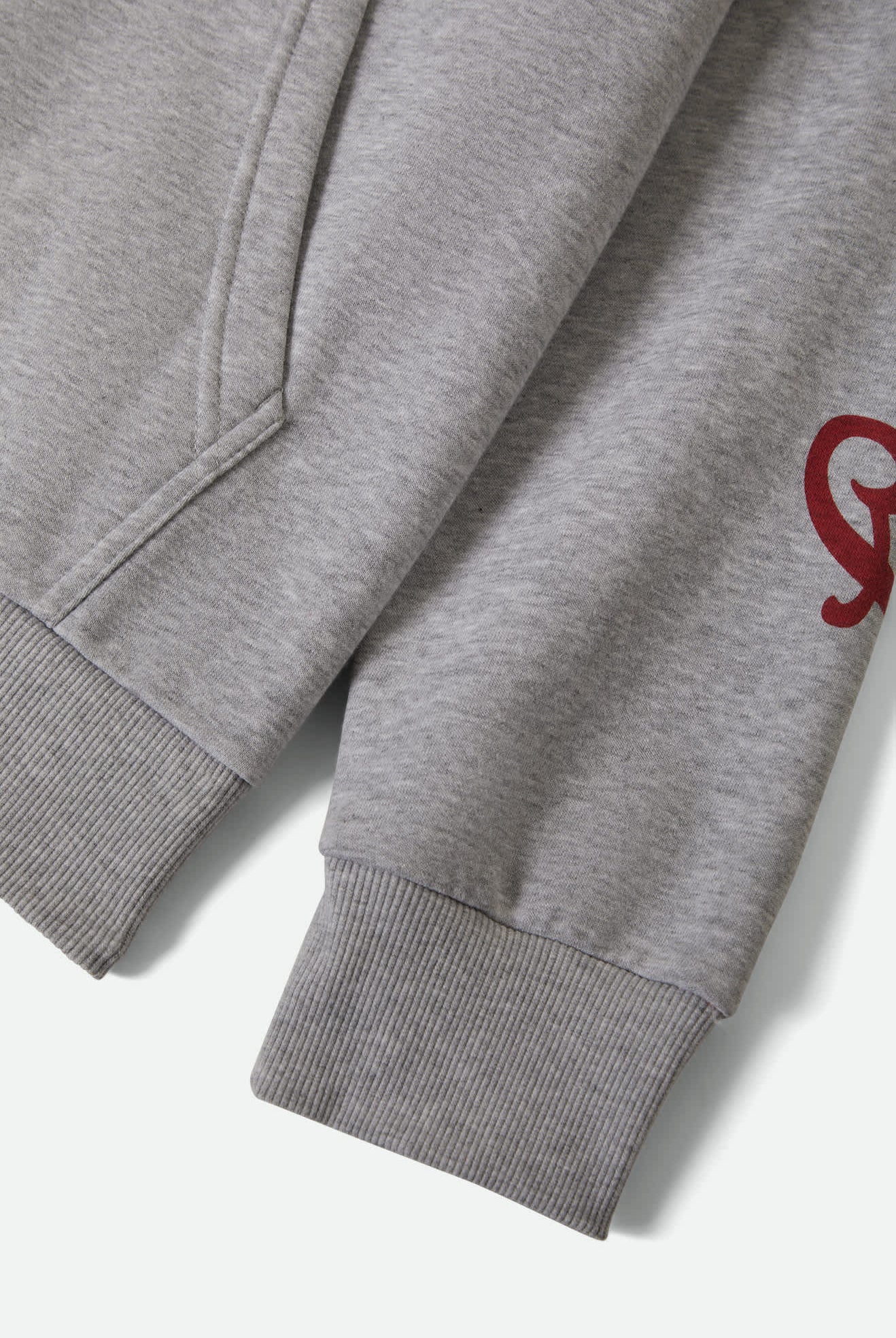 Men's Coors Light Silver Speed Hoodie in the color Heather Grey - Additional Laydown image