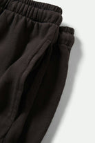 Women's Carefree Organic Garment Dye Lounge Skirt in the color Black - Additional Laydown image