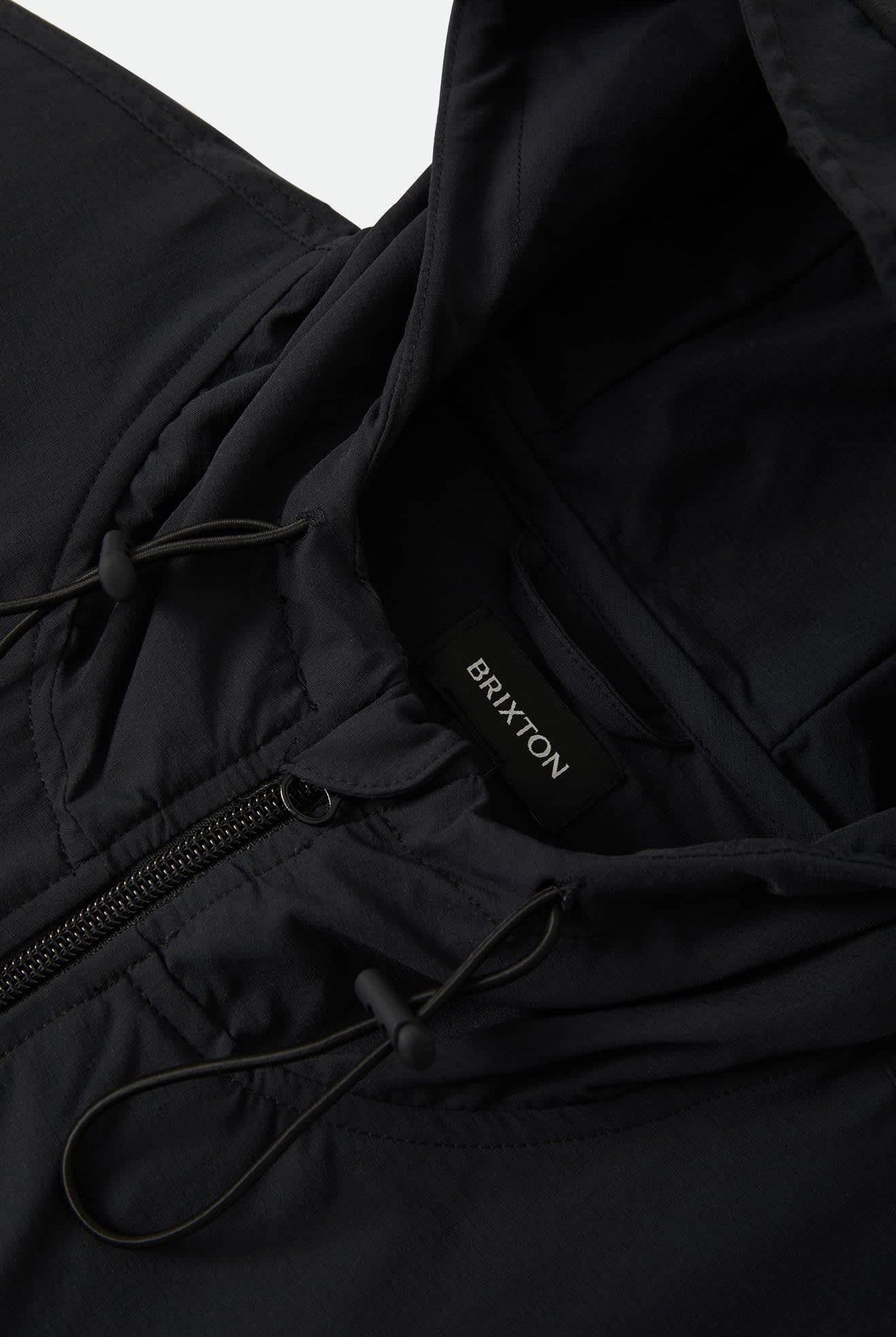 Men's Journey Zip Jacket in the color Black - Additional Laydown image