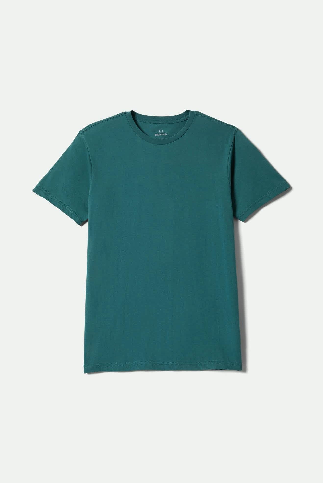 Men's Premium Cotton Short Sleeve Tailored T-Shirt in the color Night Sage - Front Product View