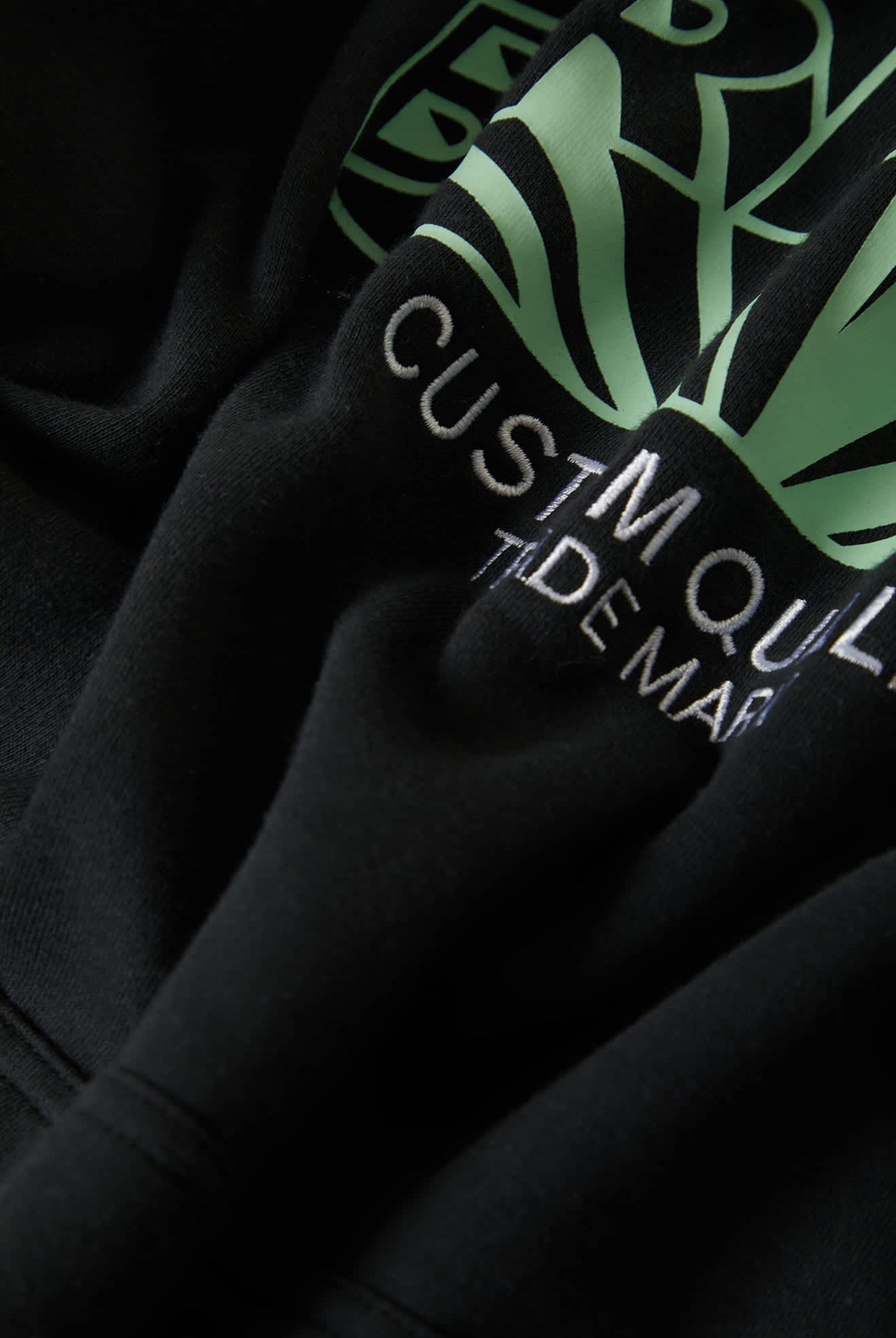 Men's Forman Hoodie in the color Black - Additional Laydown image