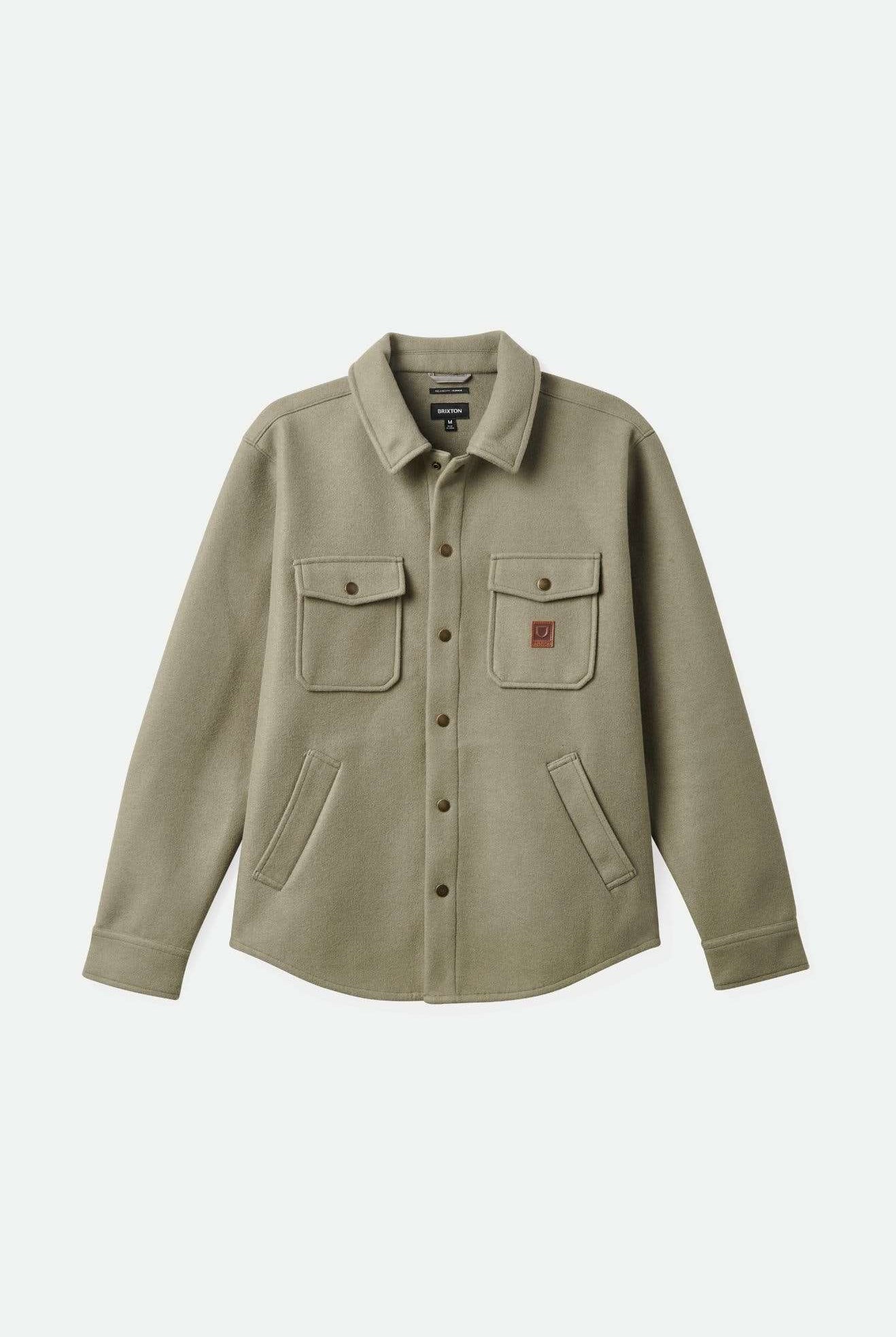 Brixton Men's Durham Felted Stretch Jacket - Vetiver | Main