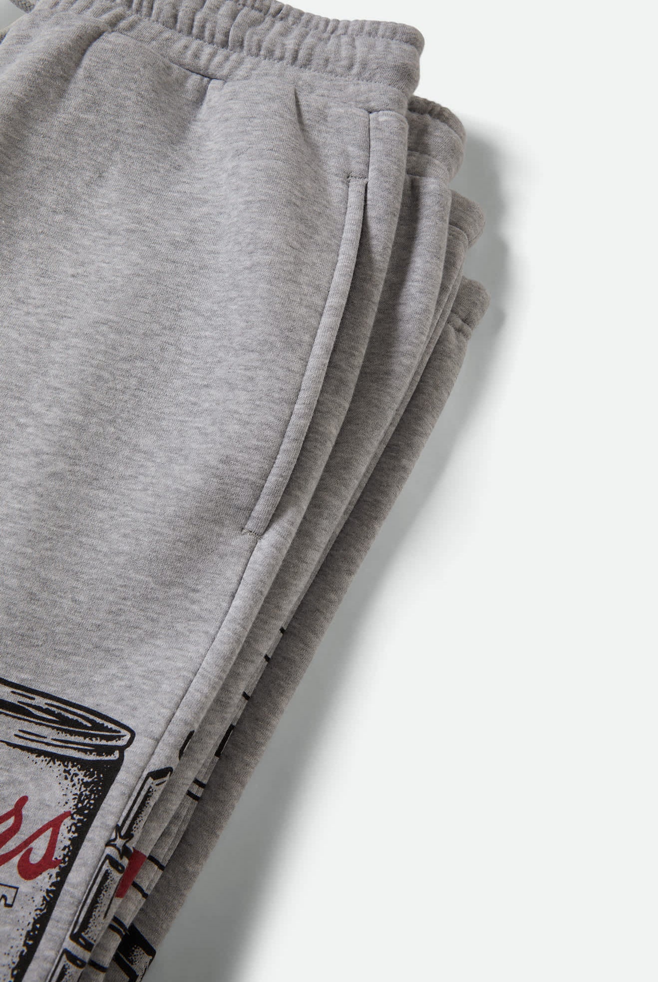 Men's Coors Light Silver Speed Sweatpant in the color Heather Grey - Additional Laydown image
