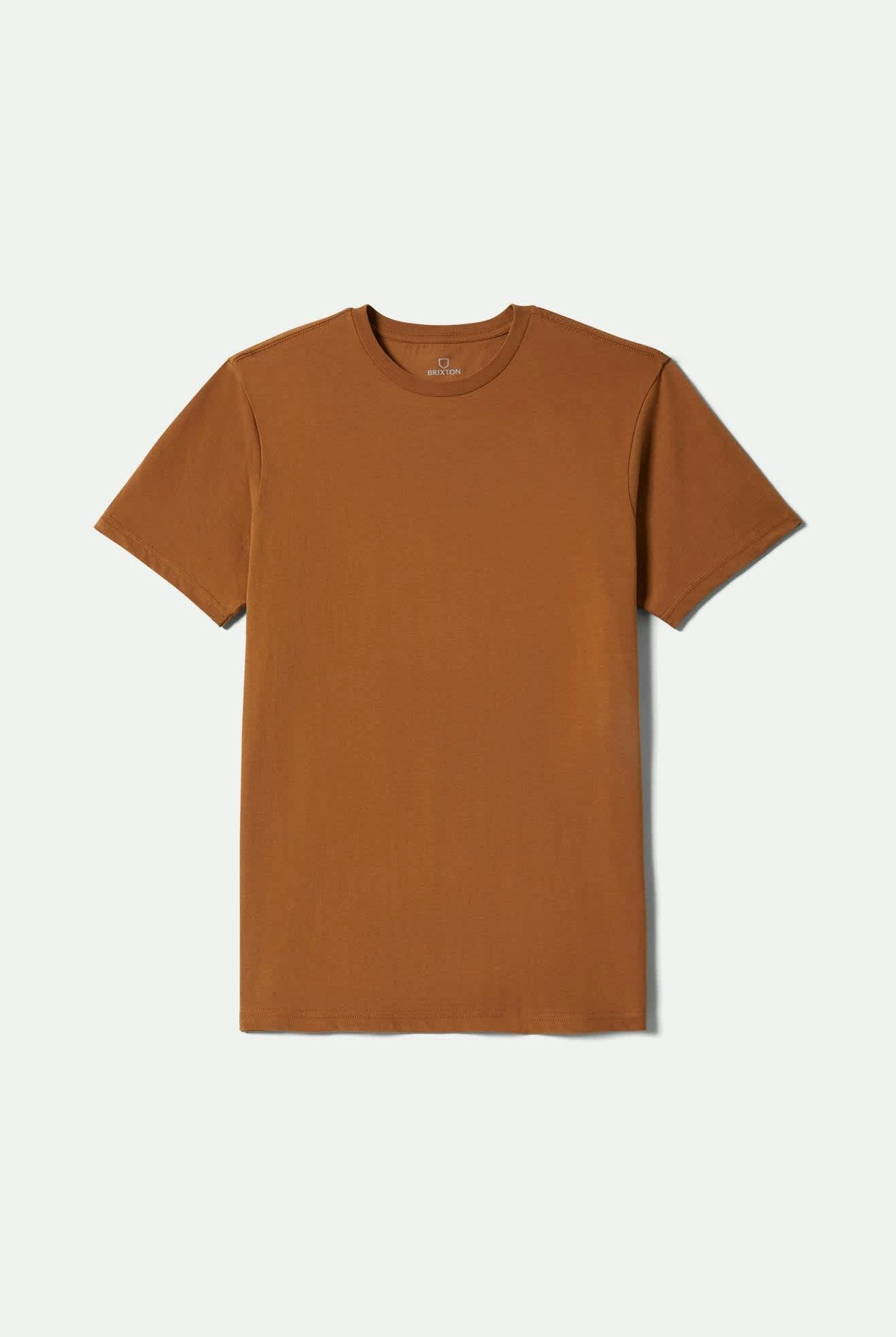 Men's Premium Cotton Short Sleeve Tailored T-Shirt in the color Washed Copper - Front Product View