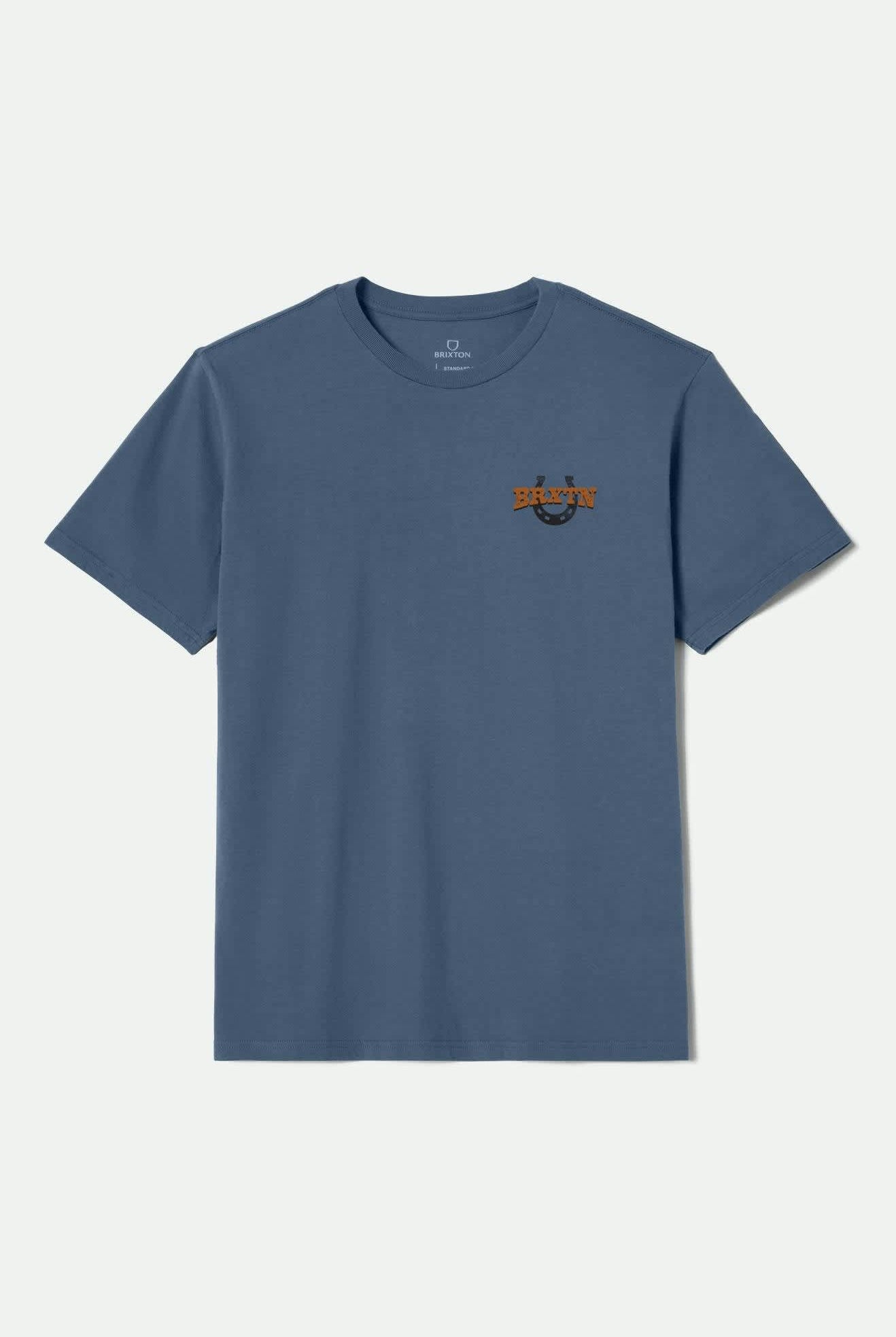 Men's Roughstock S/S Standard T-Shirt in the color Harbor Blue - Front Product View