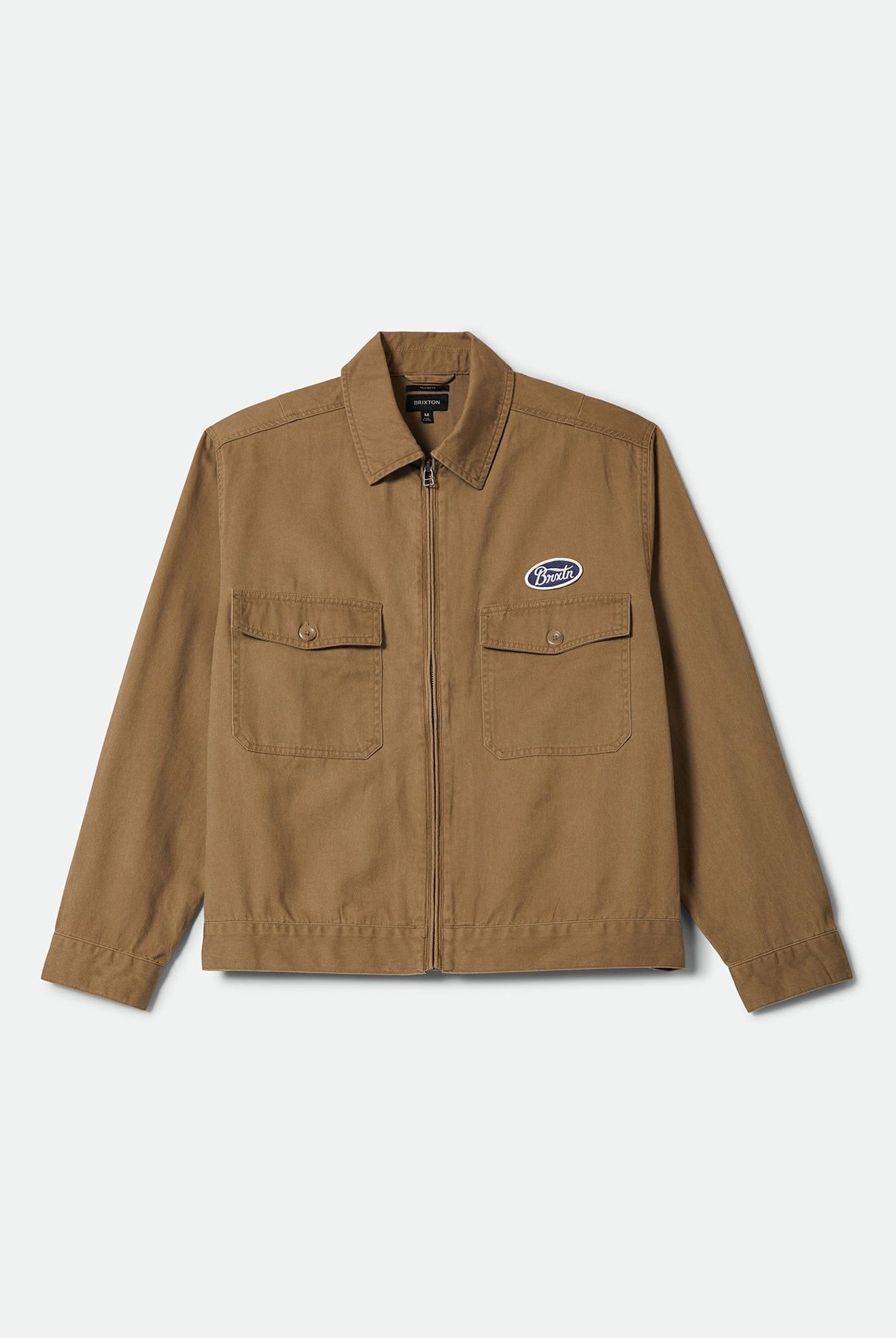 Men's Trademark Lightweight Garage Jacket in the color Washed Khaki - Front Product View