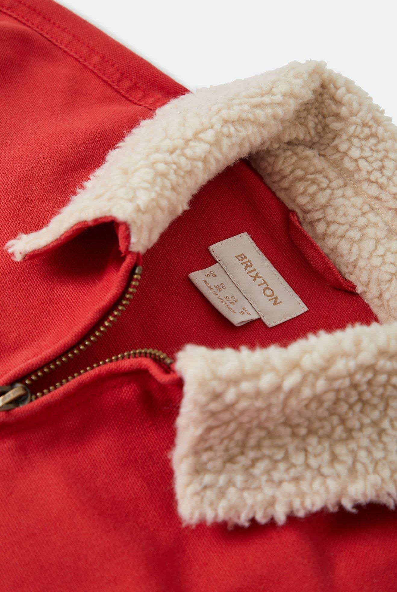 Women's Mechanics Women's Garage Zip Jacket in the color Adrenaline Rush - Additional Laydown image