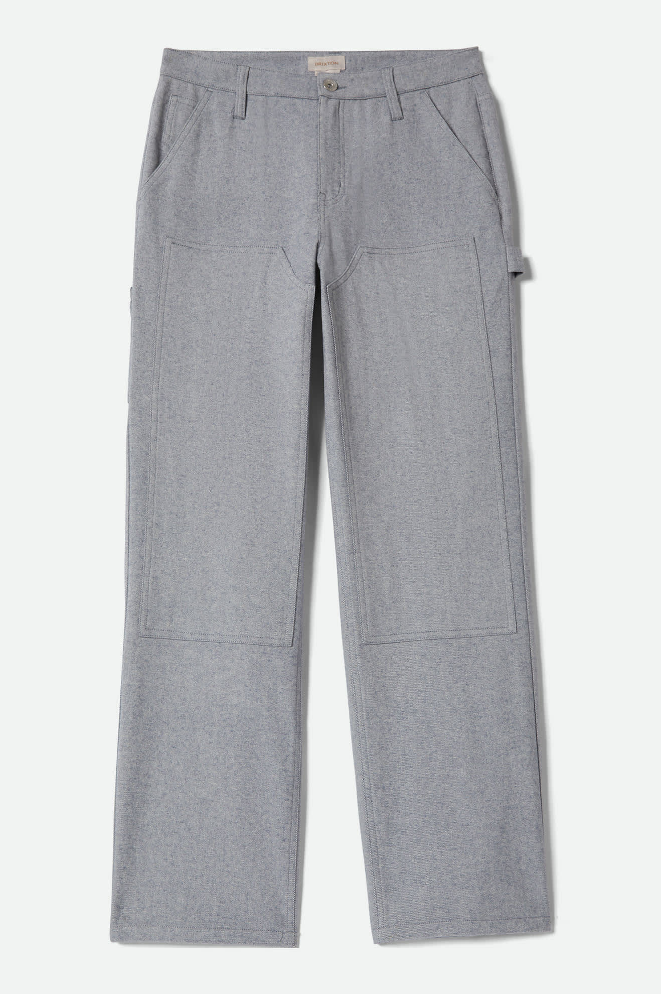 Women's Essex Patched Painter Pant in the color Brushed Blue - Front Product View