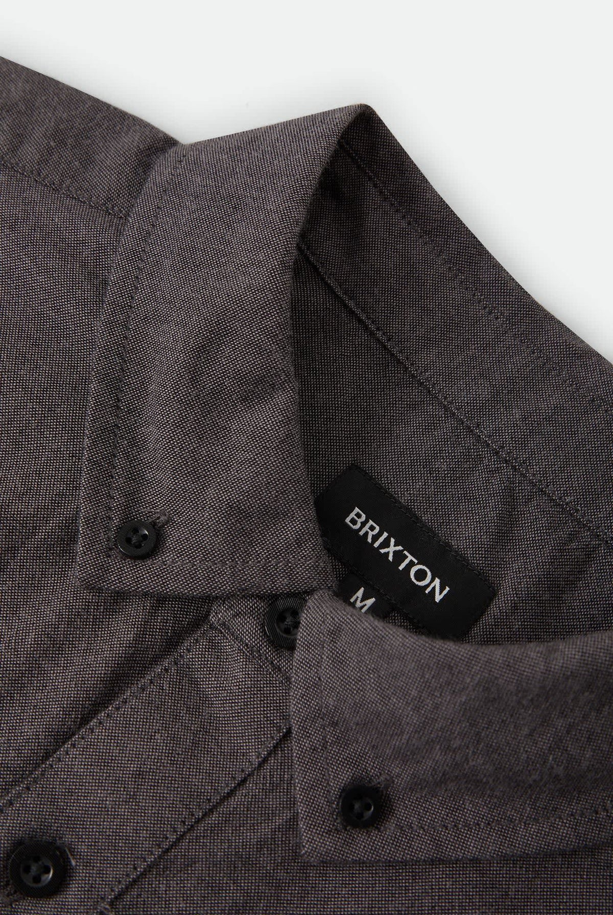 Men's Sanford Oxford Shirt in the color Charcoal - Additional Laydown image