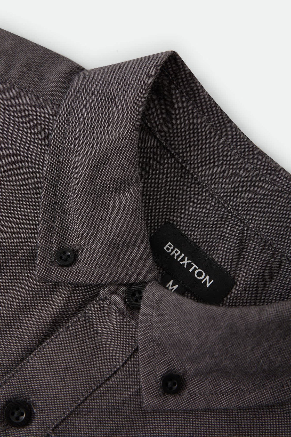 Men's Sanford Oxford Shirt in the color Charcoal - Additional Laydown image