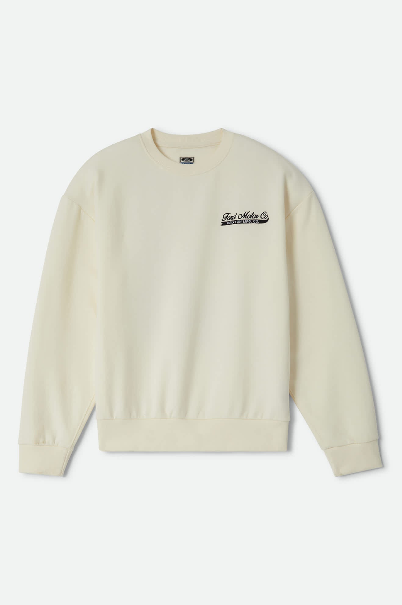 Men's Ford 71 Pickup Crew in the color Wimbledon White - Front Product View