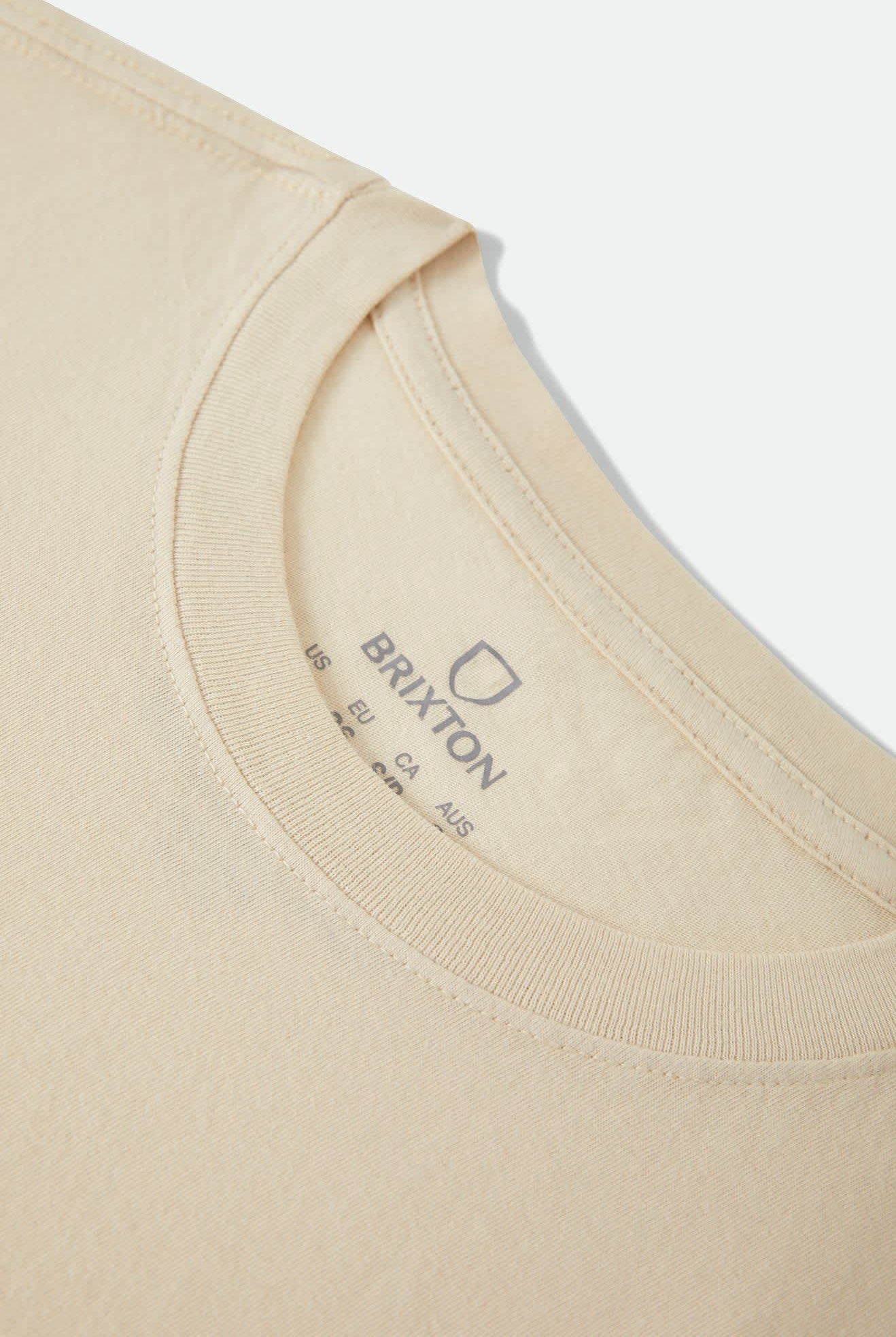 Women's Mid Century Ranch Slim Crew T-Shirt in the color Whitecap - Additional Laydown image