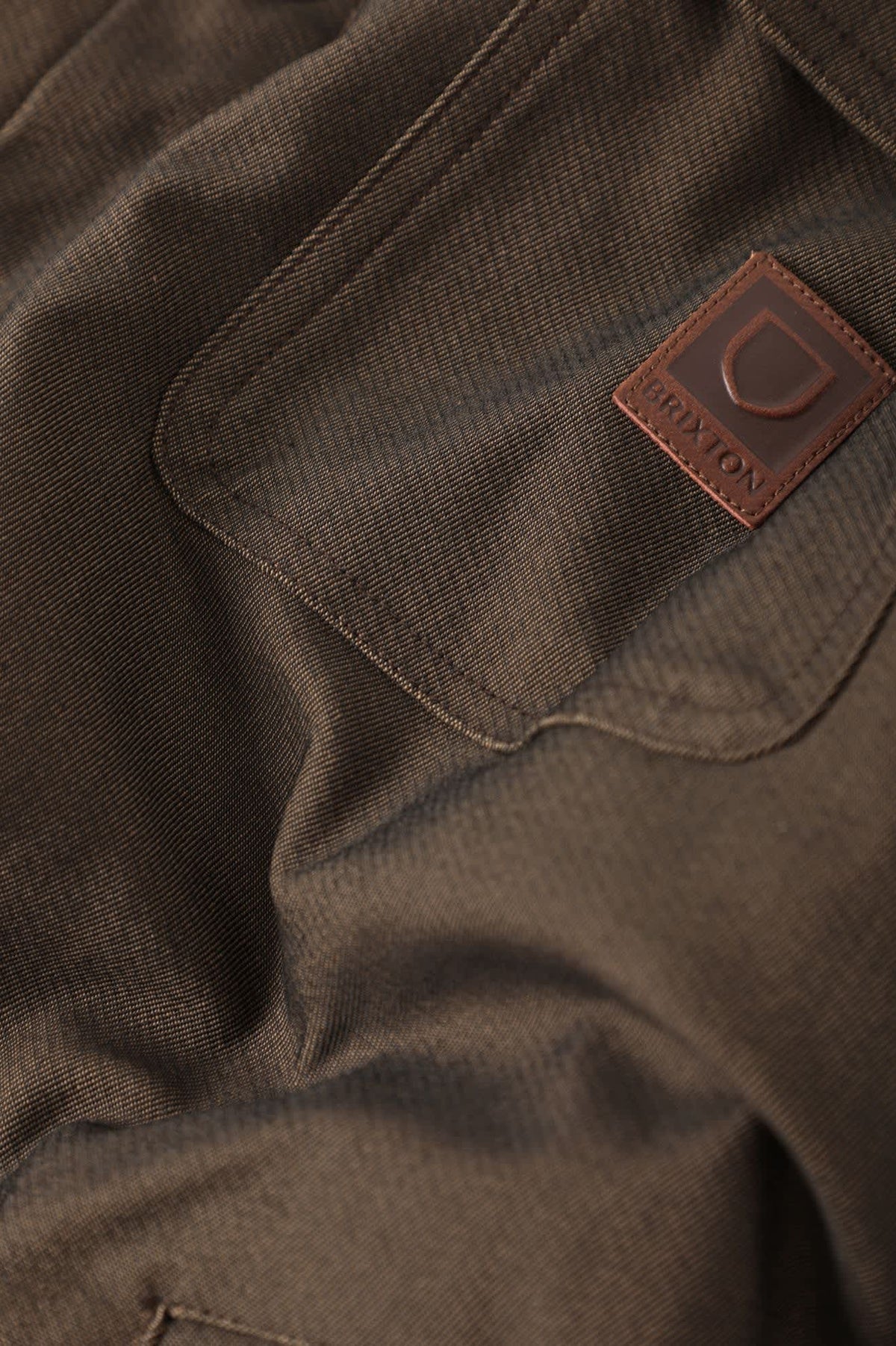 Men's Builders Stretch Lined Jacket in the color Earth - Additional Laydown image