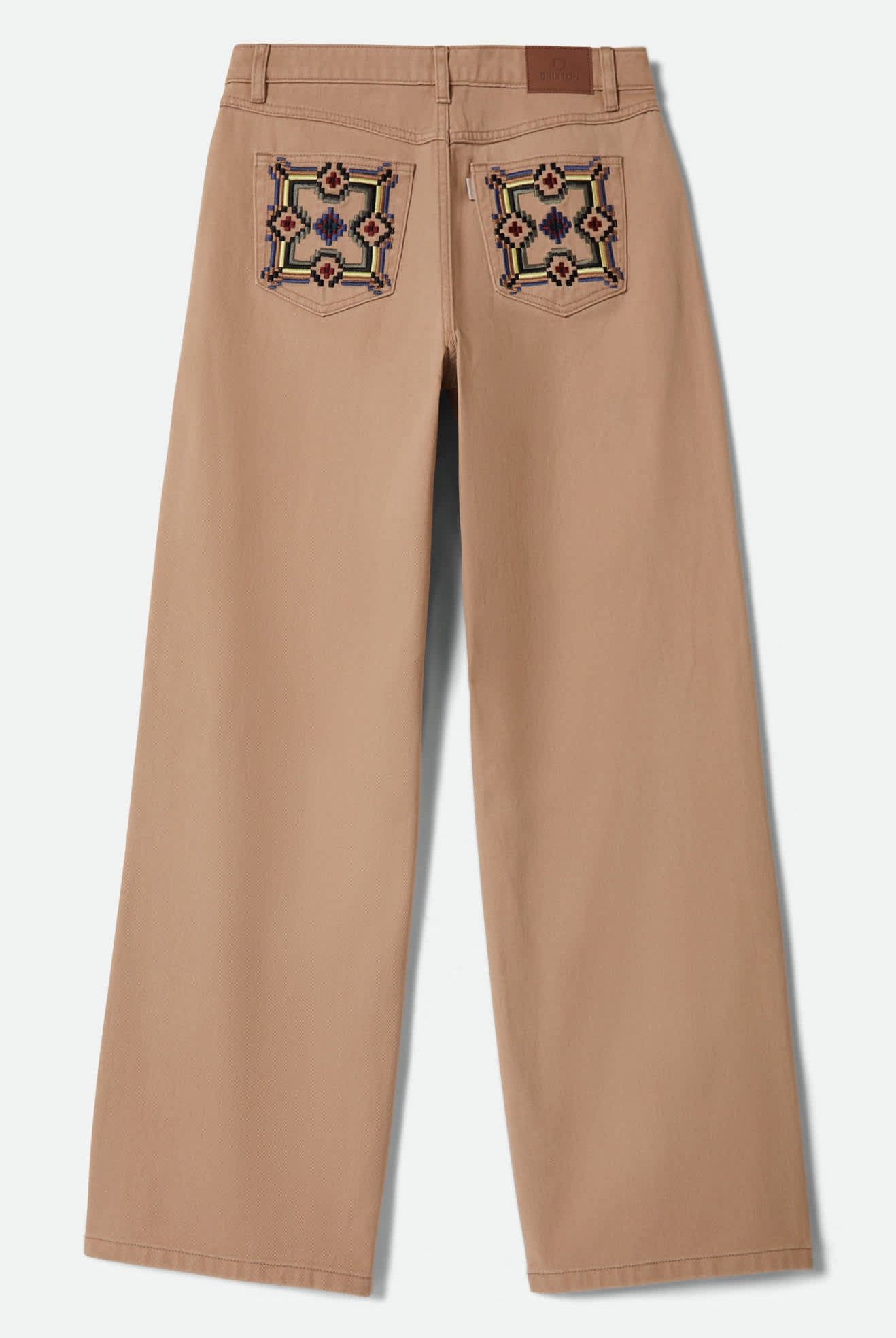 Women's The Chloe 5-Pocket Pant in the color Washed Timeless Taupe - Additional Laydown image