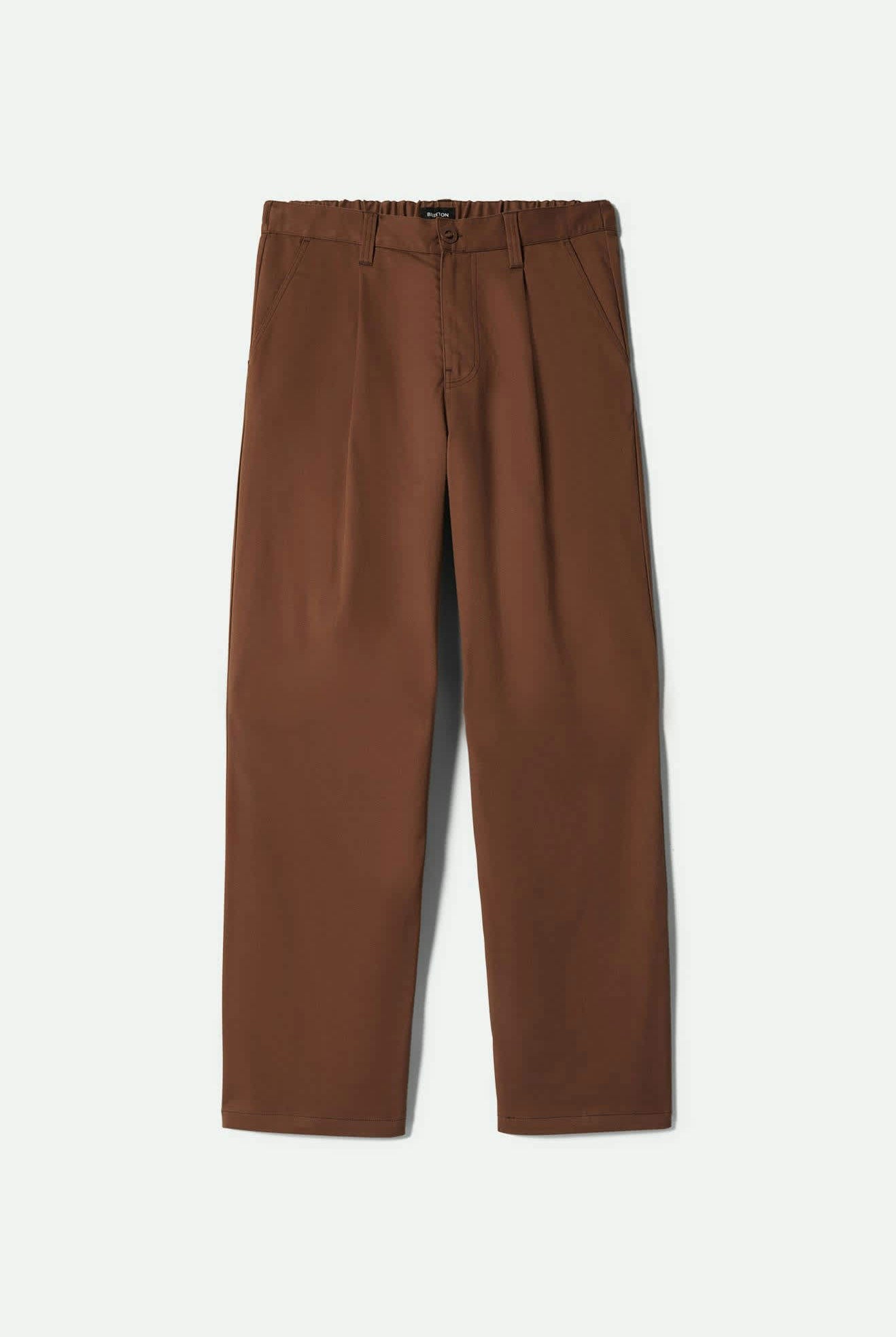 Men's Union Baggy Pant in the color Pinecone Brown - Front Product View