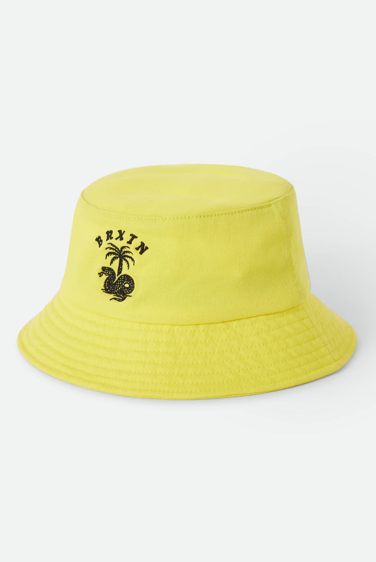 Unisex Serpent Packable Bucket Hat in the color Celestial Yellow - Front Product View