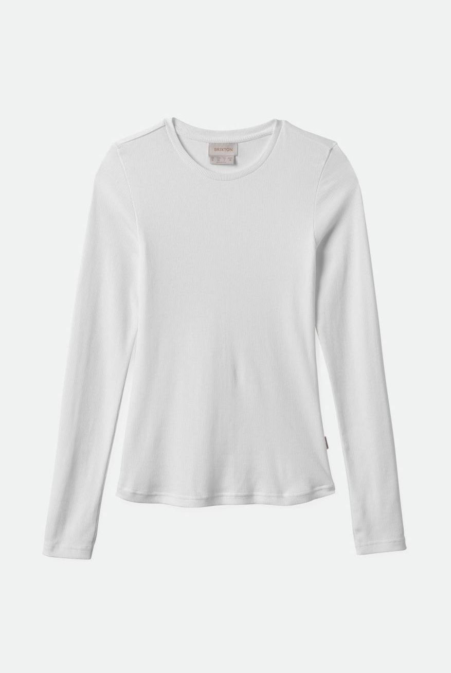 Brixton Women's Betty L/S Tee - White | Main