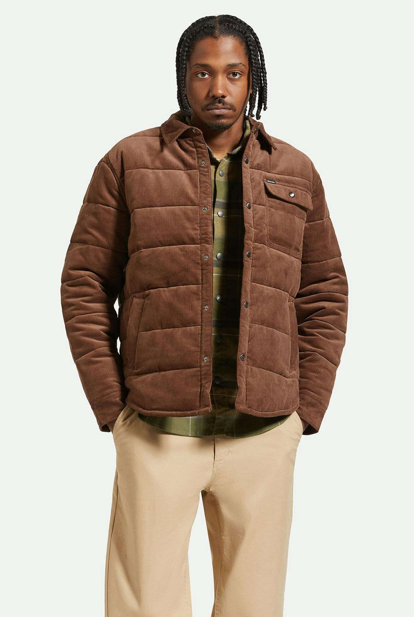 Men's Front Fit | Cass Jacket - Pinecone Brown Cord