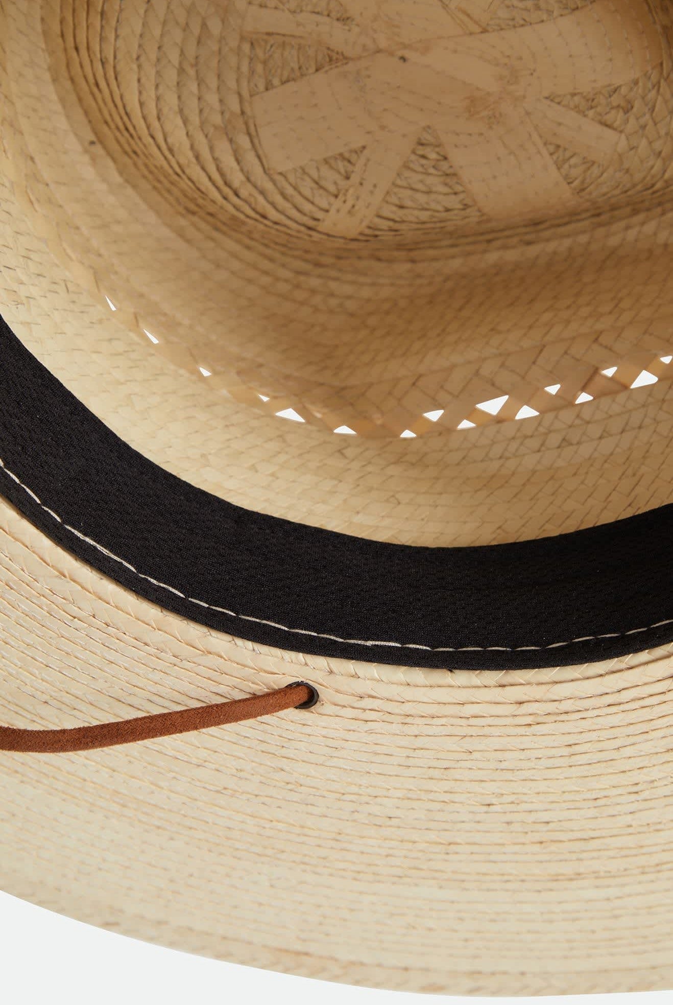 Unisex Beck Straw Rancher Hat in the color Natural - Additional Laydown image