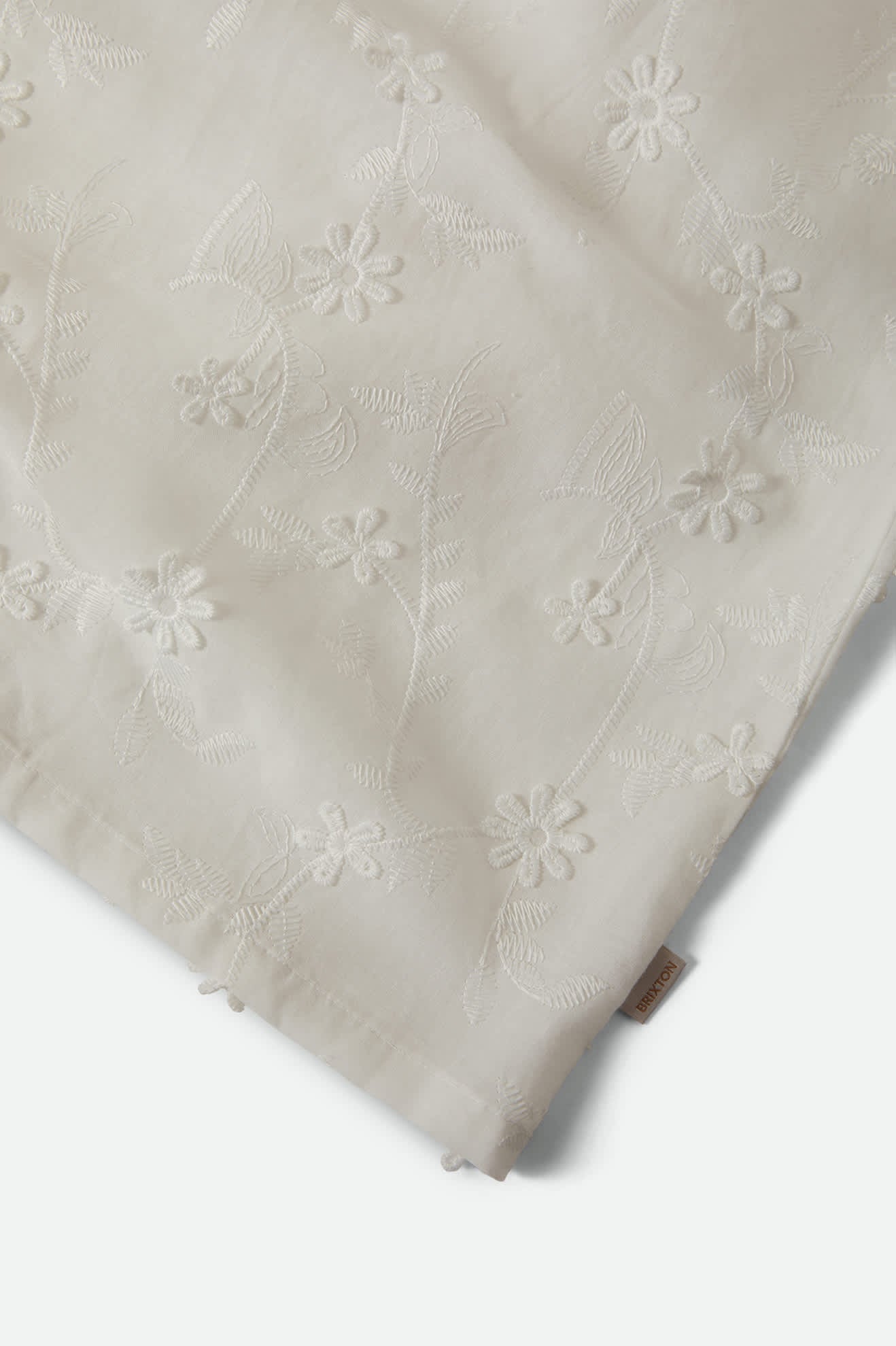 Women's The Abigail Skirt in the color Off White Floral - Additional Laydown image