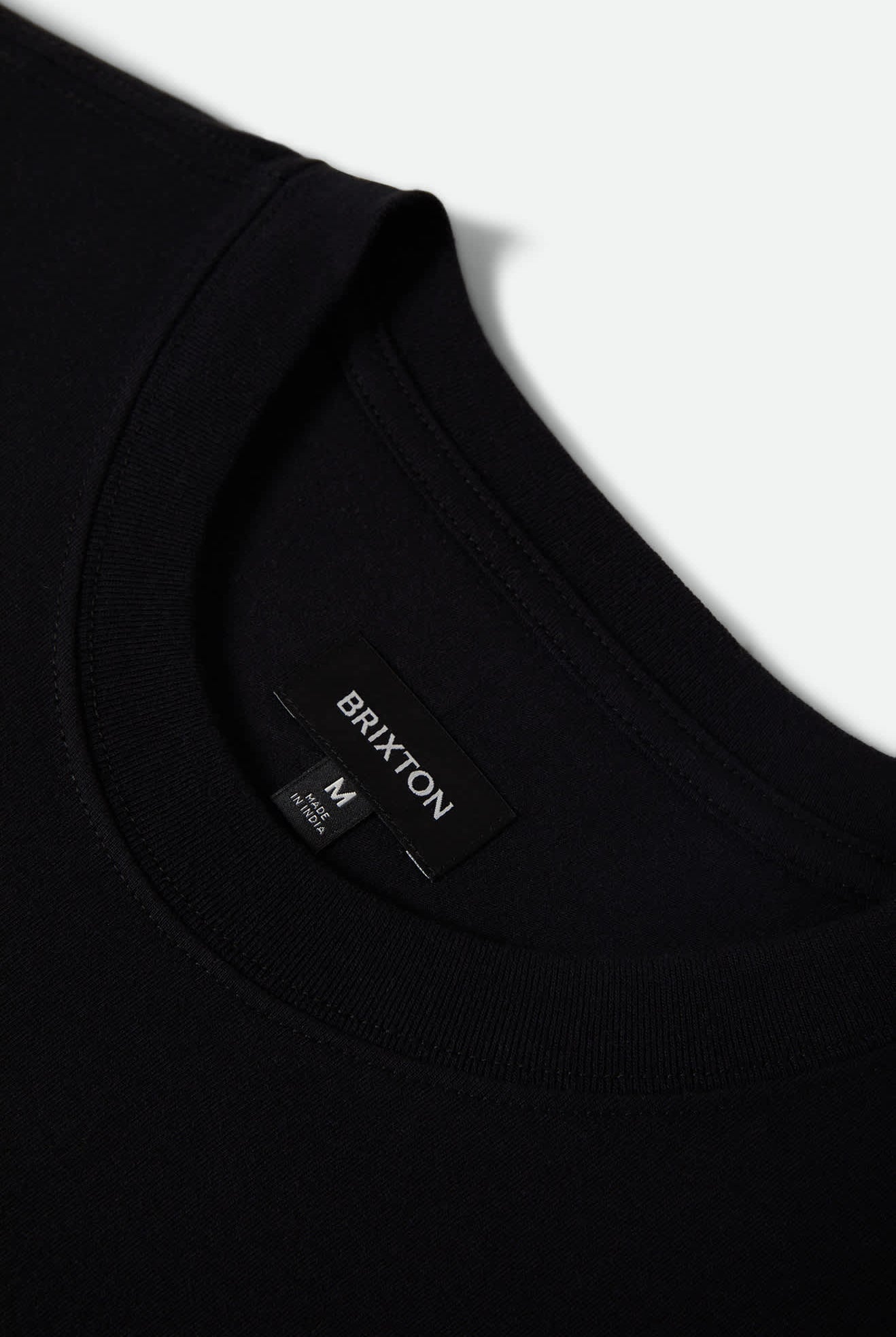 Men's Roman Short Sleeve Pocket Shirt in the color Black - Additional Laydown image