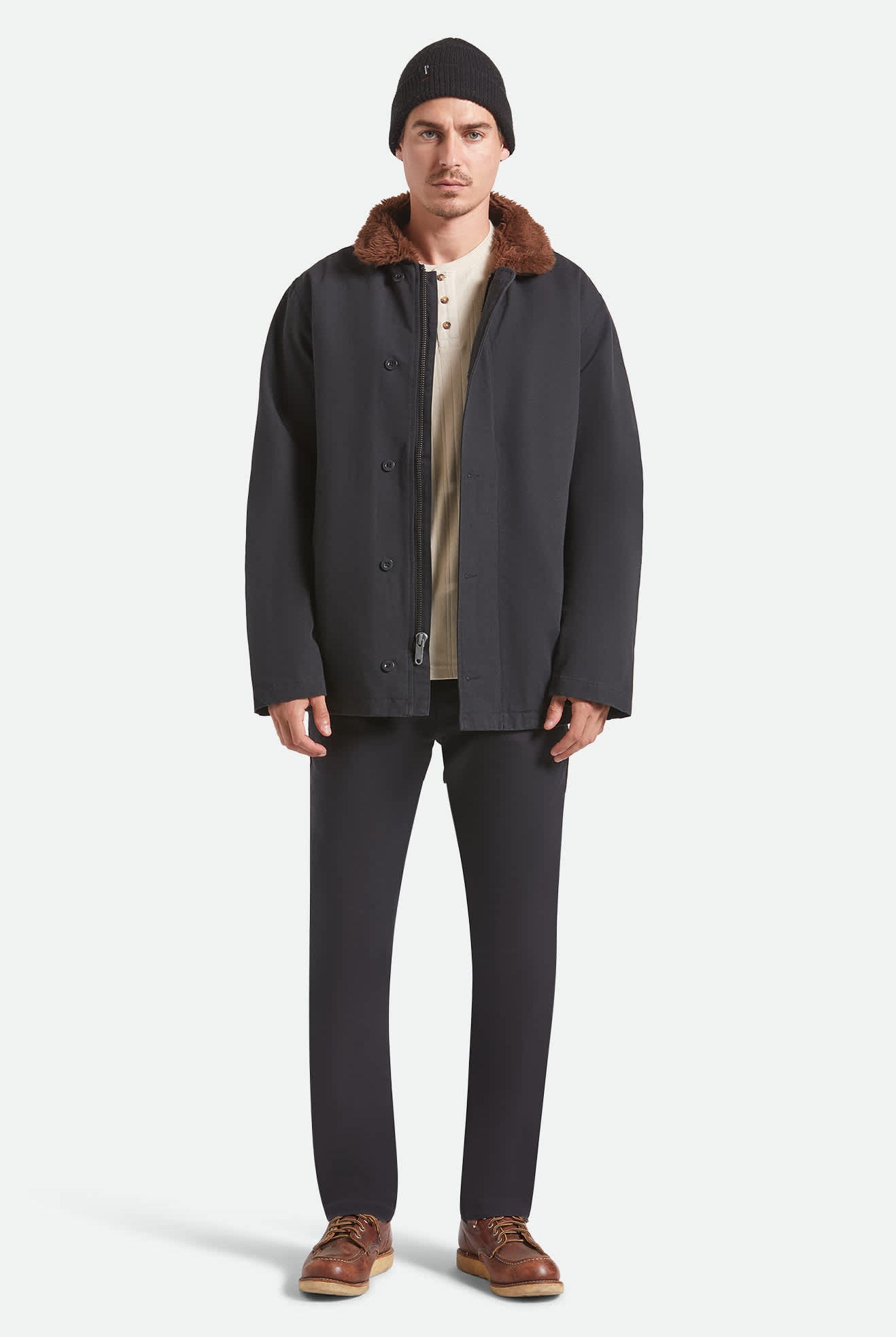 Men's Mast Jacket in the color Black - Additional Fit image