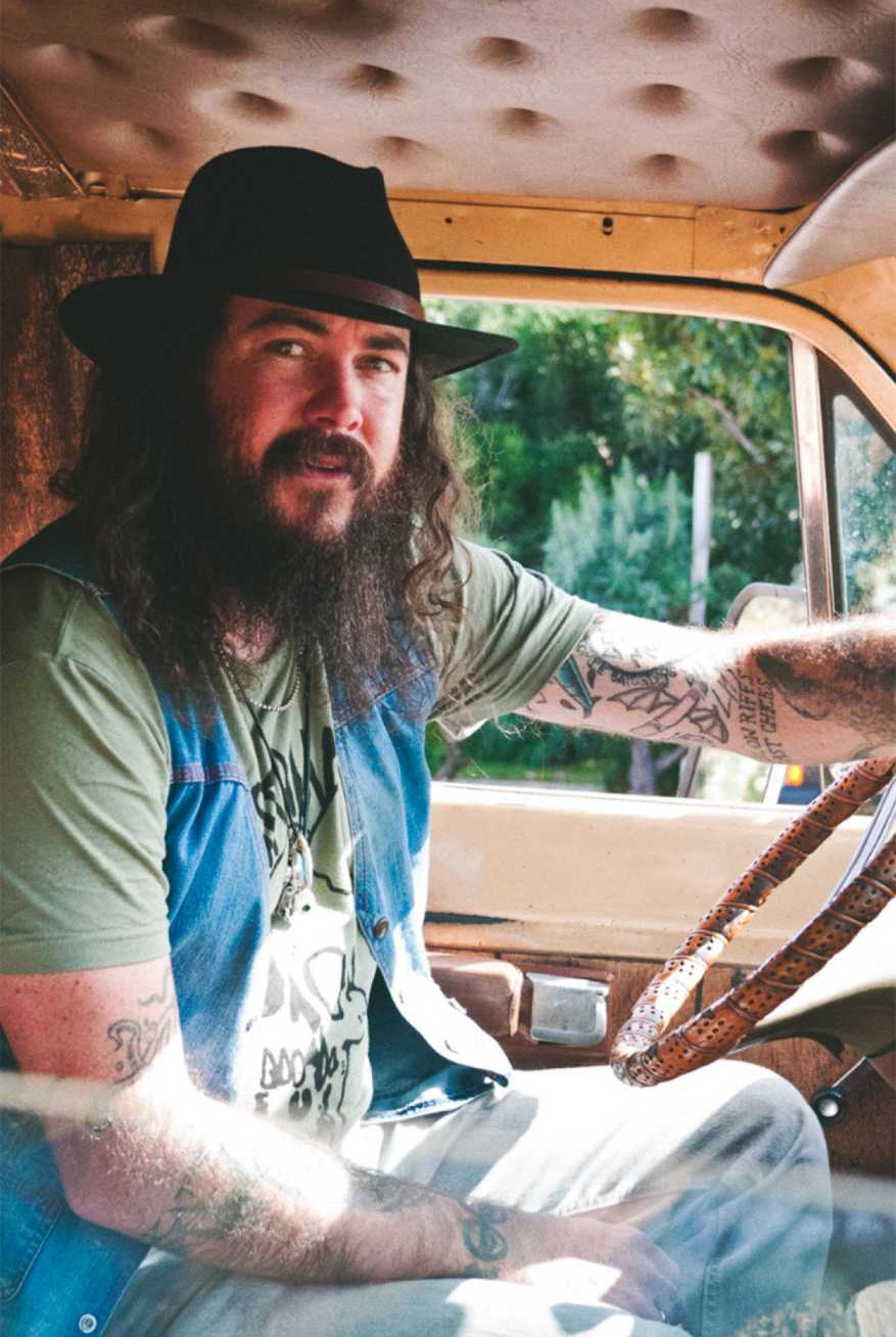 Brixton Unisex Messer Fedora - Black | Lifestyle 4