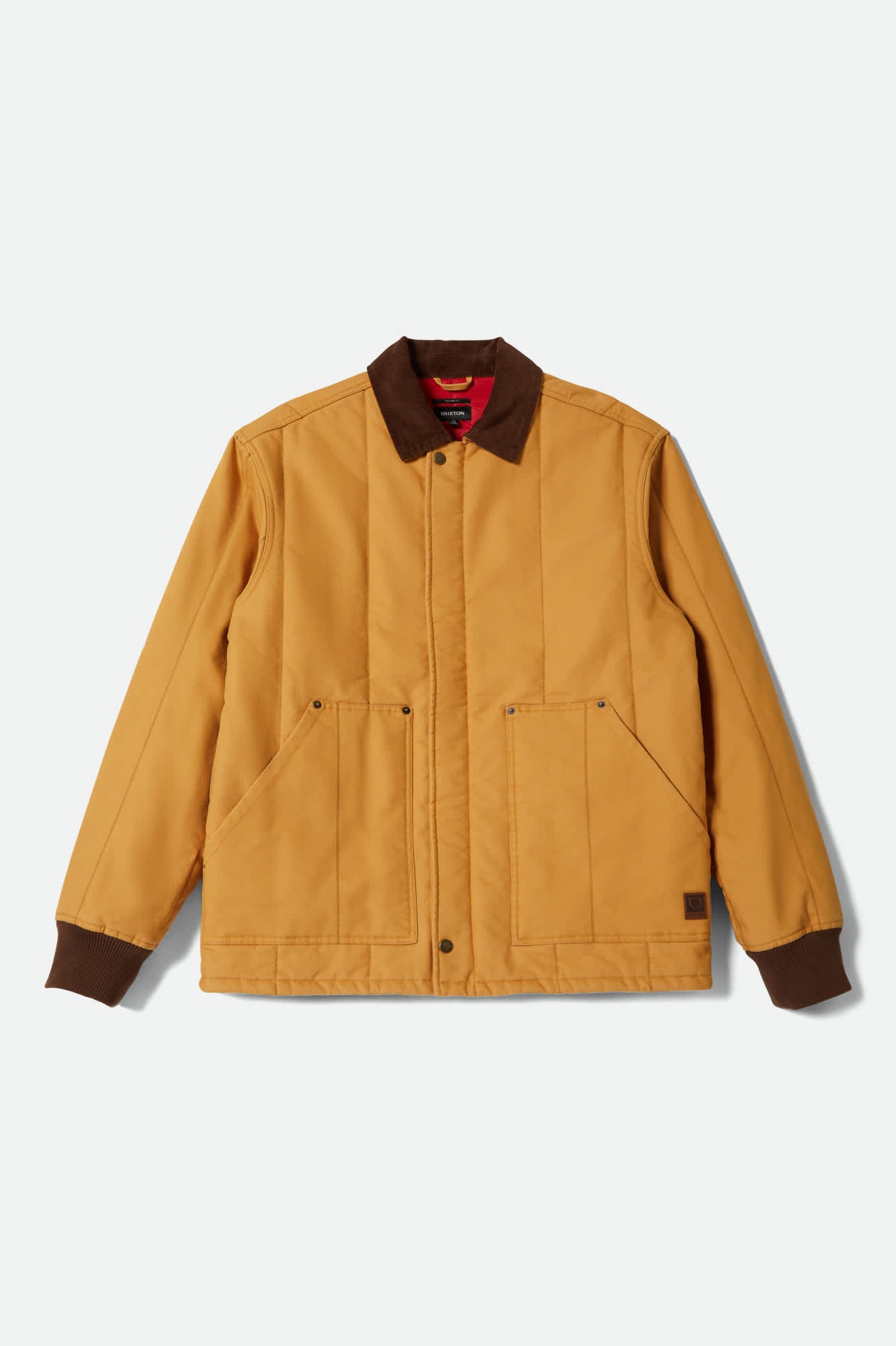 Men's Builders Ranch Jacket in the color Spruce Yellow - Front Product View