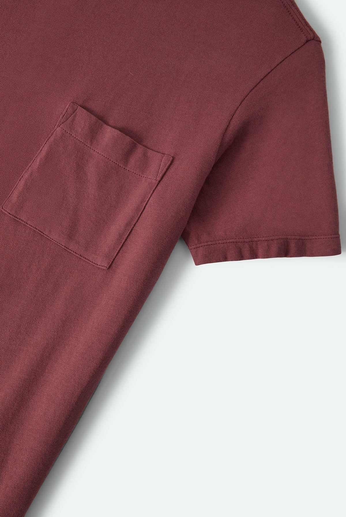 Women's Carefree Organic Garment Dye Perfect T-Shirt in the color Wild Ginger - Additional Laydown image