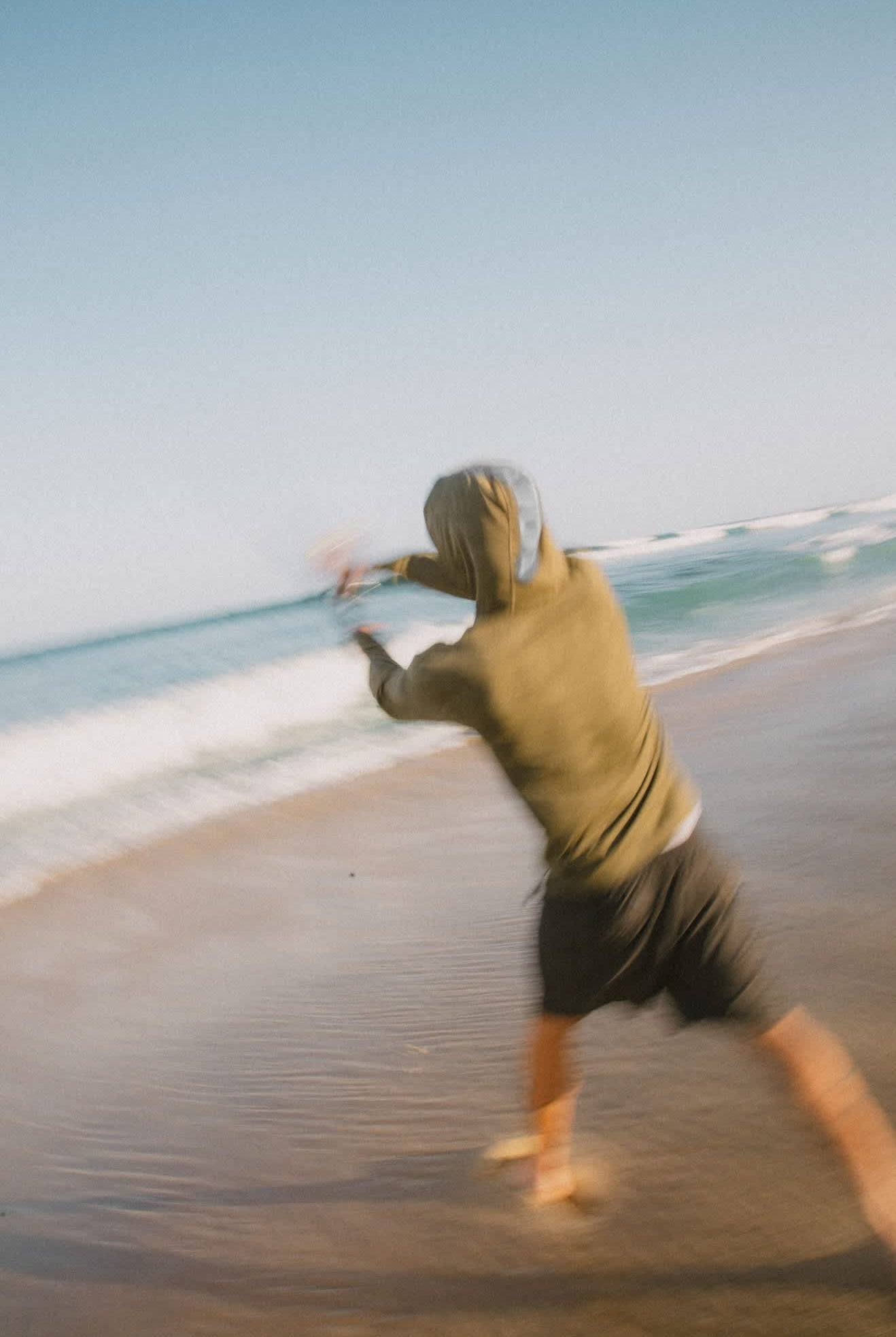 Men's Journey Long Sleeve Sun Hoodie in the color Olive Tiger Camo - Men's Lifestyle image