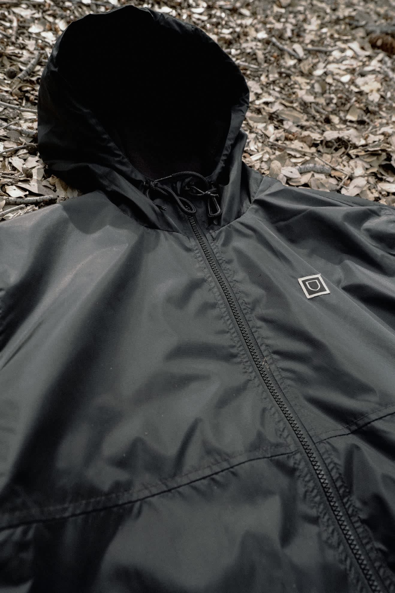 Men's Journey Zip Jacket in the color Black - Additional Laydown image