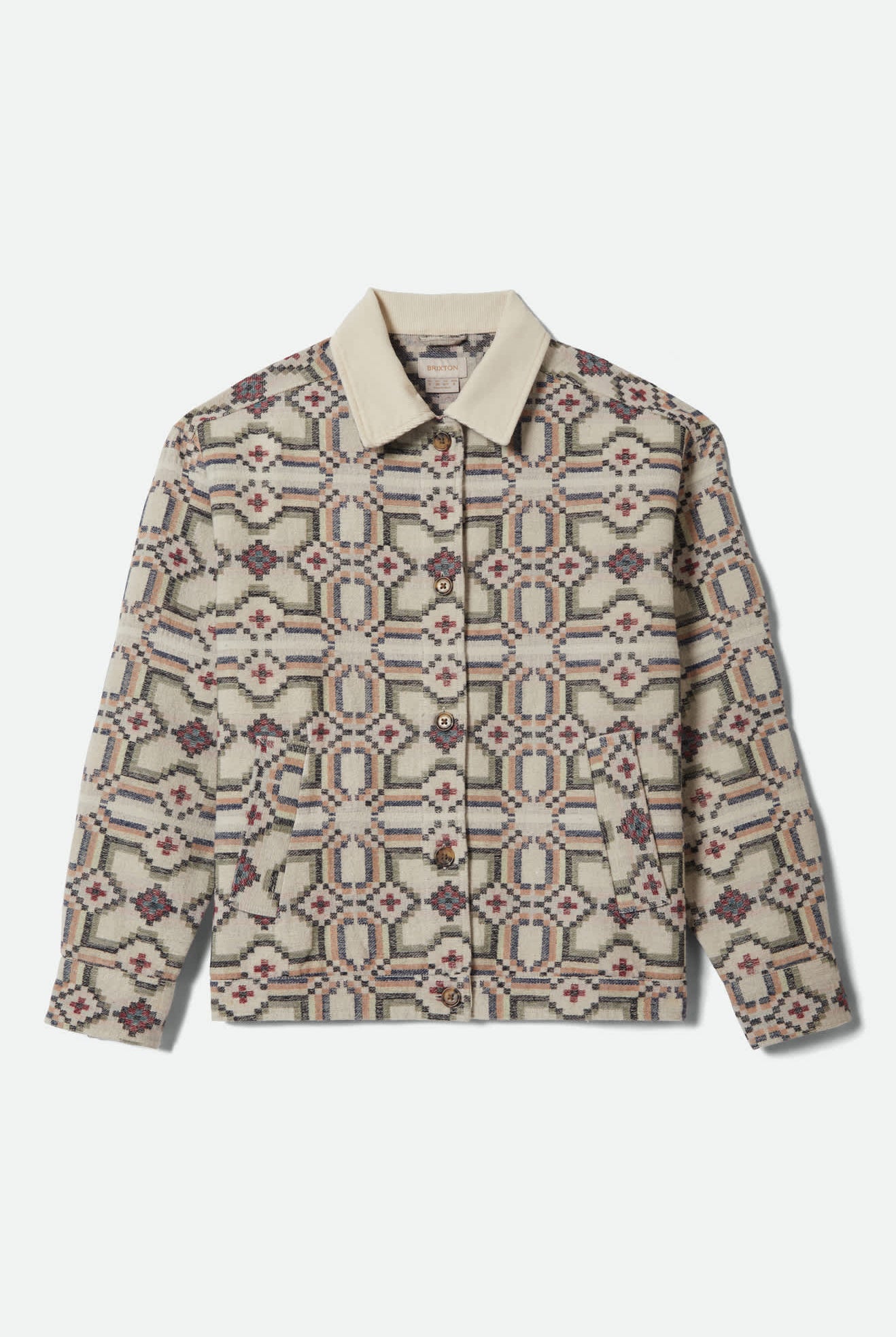 Women's The Alfama Jacket in the color Digi Tile - Front Product View