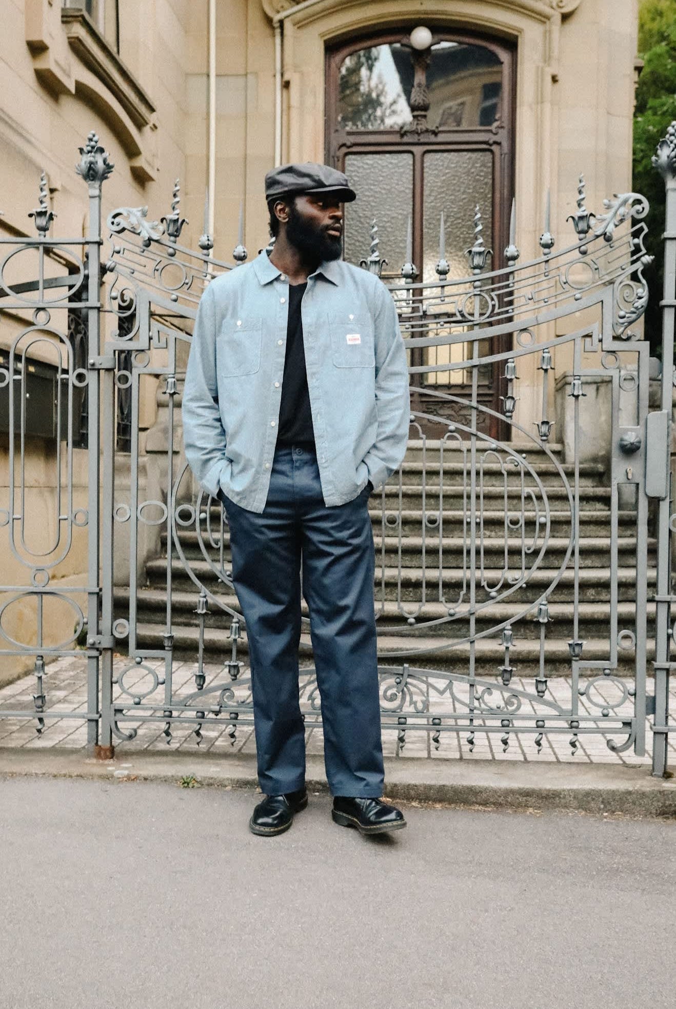 Men's Trademark Chino Pant in the color Washed Navy - Men's Lifestyle image