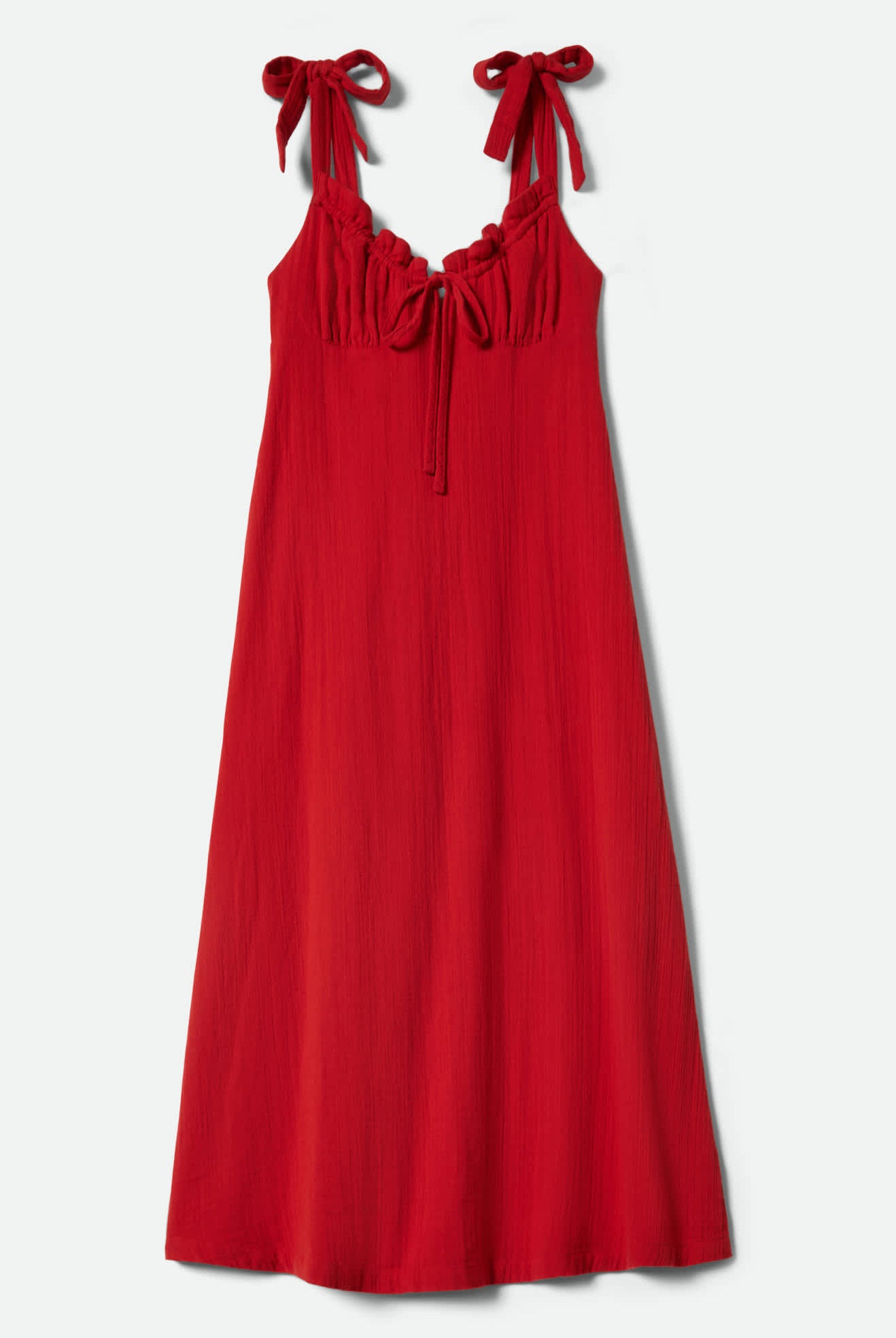 Women's The Tie Dress in the color Adrenaline Rush - Front Product View