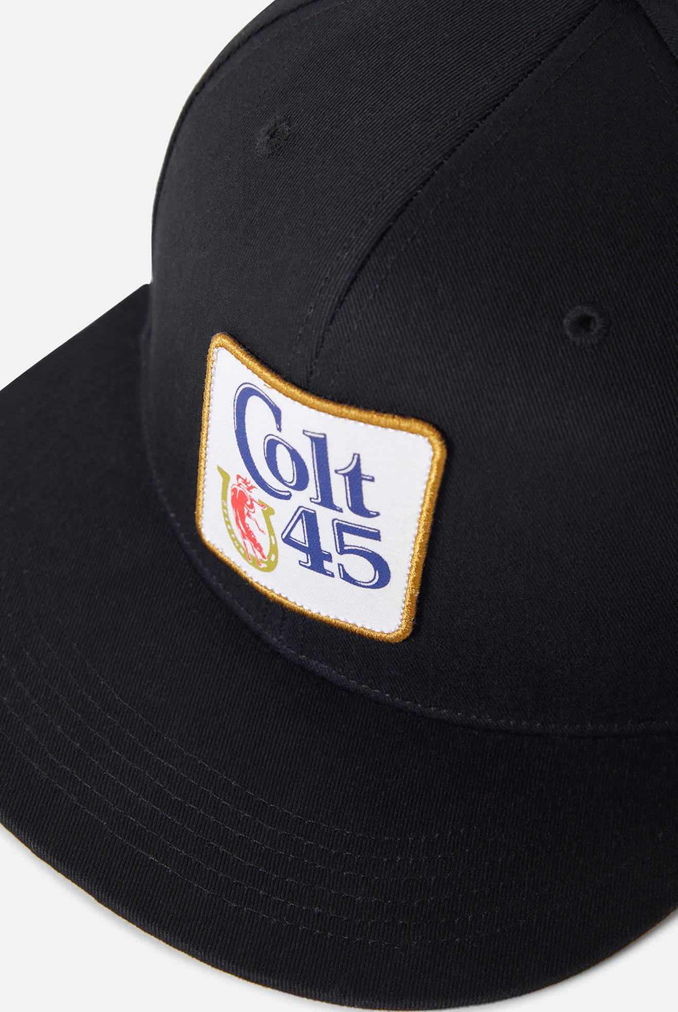 Unisex Colt 45 X Brixton Snapback in the color Black - Additional Laydown image
