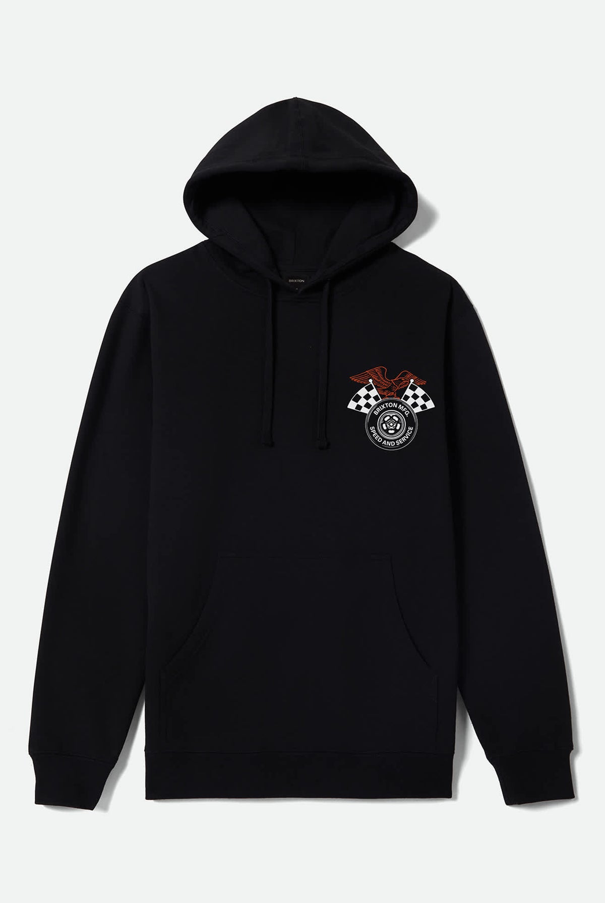 Men's Reamer Hoodie in the color Black - Front Product View