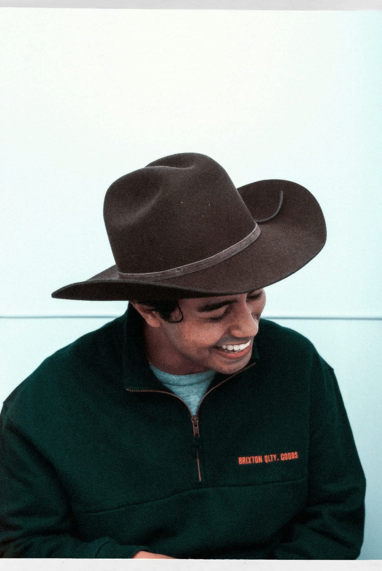 Unisex Laredo Cowboy Hat in the color Dark Brown - Men's Lifestyle image