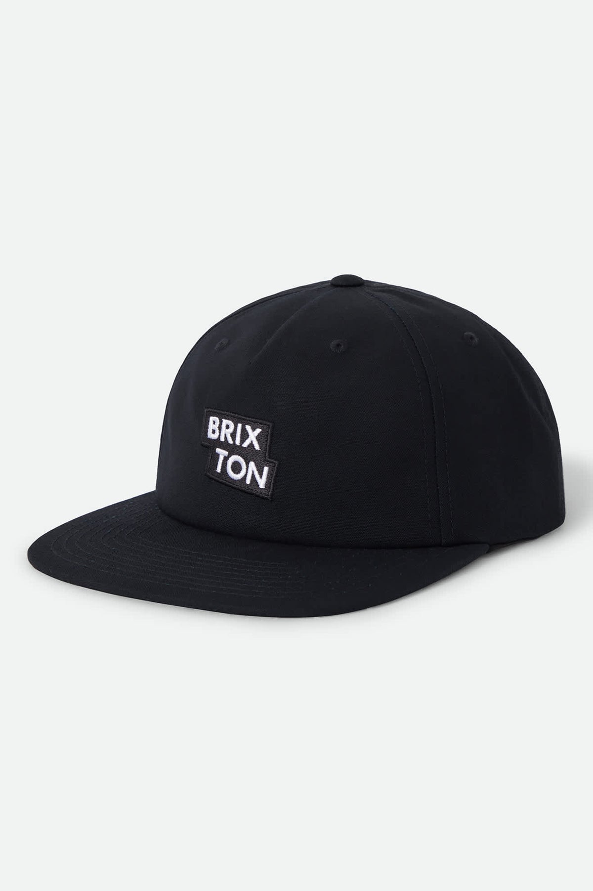 Unisex Team Snapback in the color Black - Front Product View