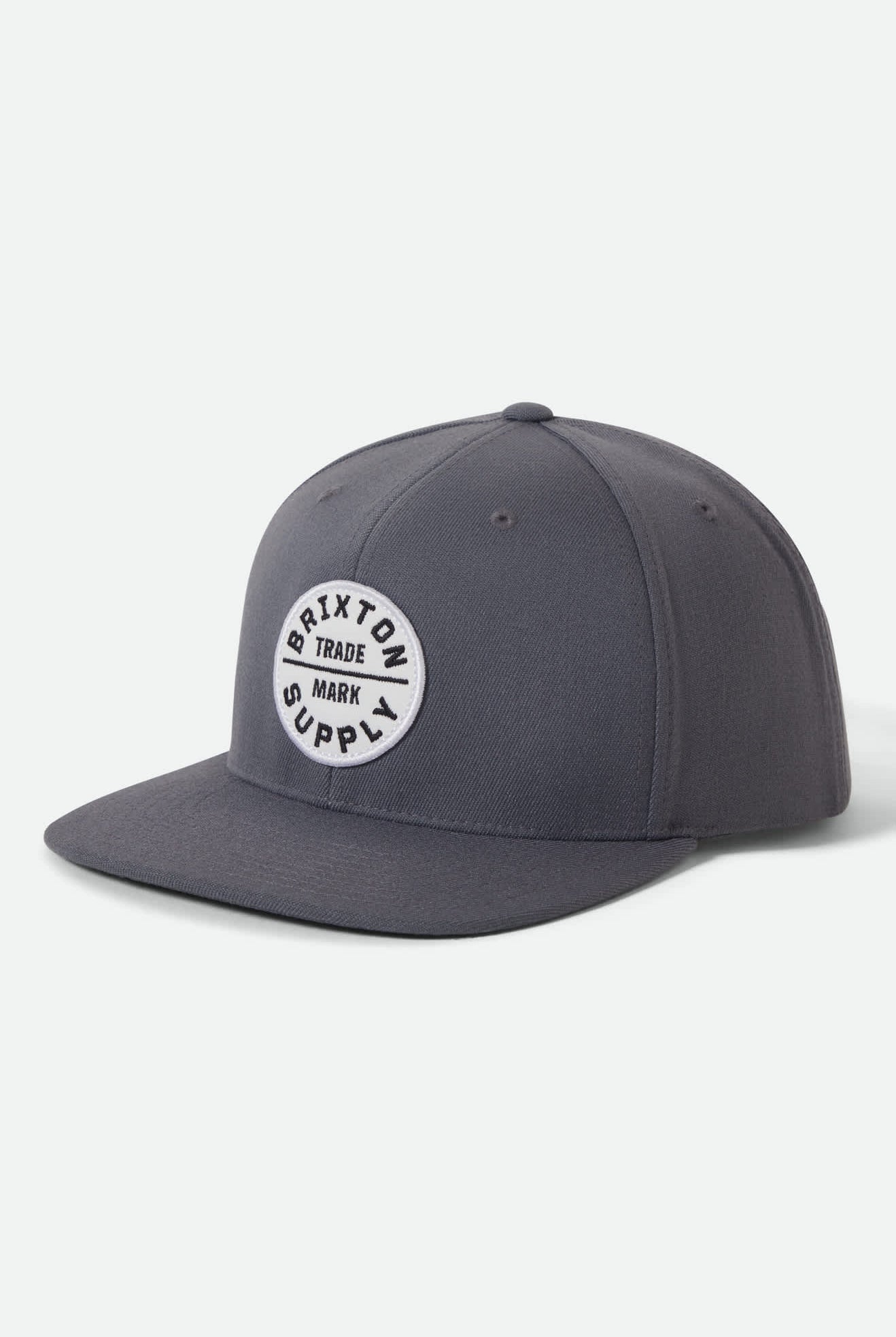 Unisex Oath III Snapback in the color Future Grey - Front Product View