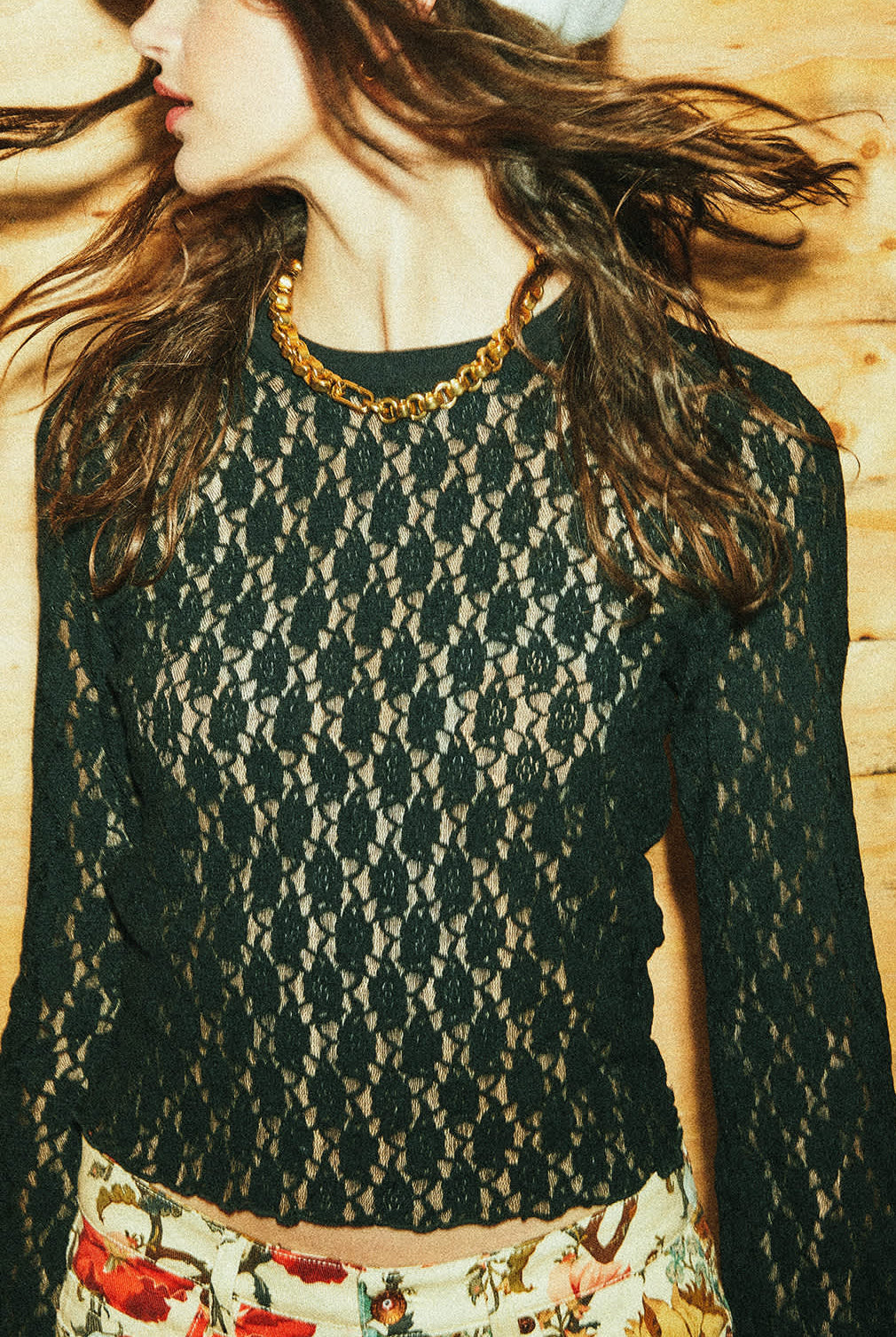 Women's Dolly Slim L/S Knit T-Shirt in the color Black - Men's Lifestyle image