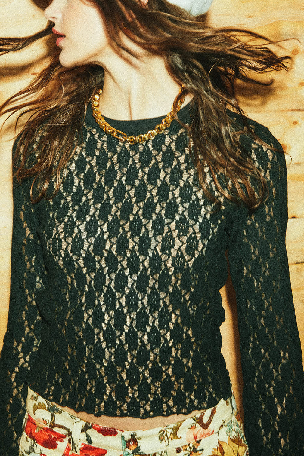 Women's Dolly Slim L/S Knit T-Shirt in the color Black - Men's Lifestyle image