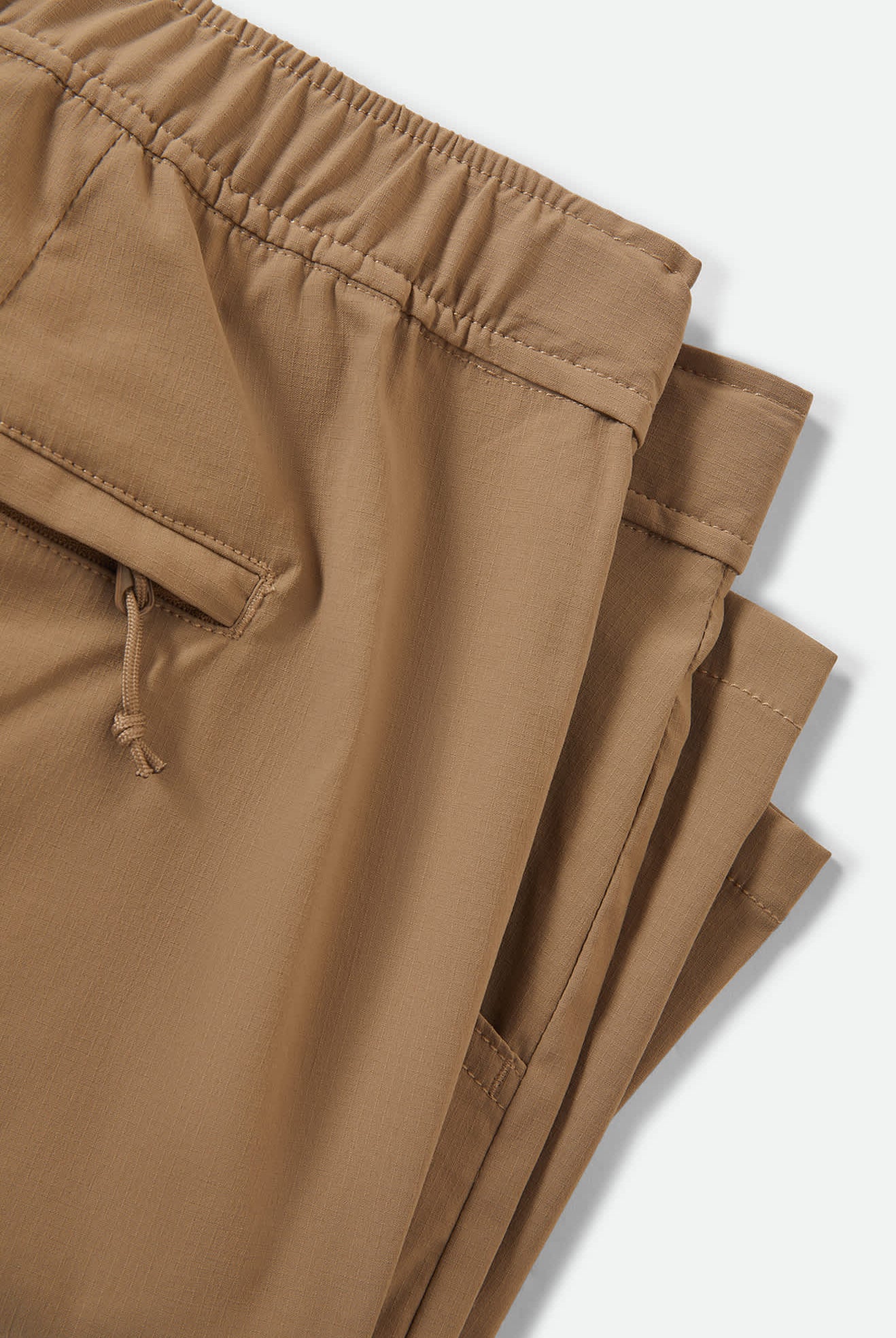 Men's Journey Utility Short in the color Khaki - Additional Laydown image