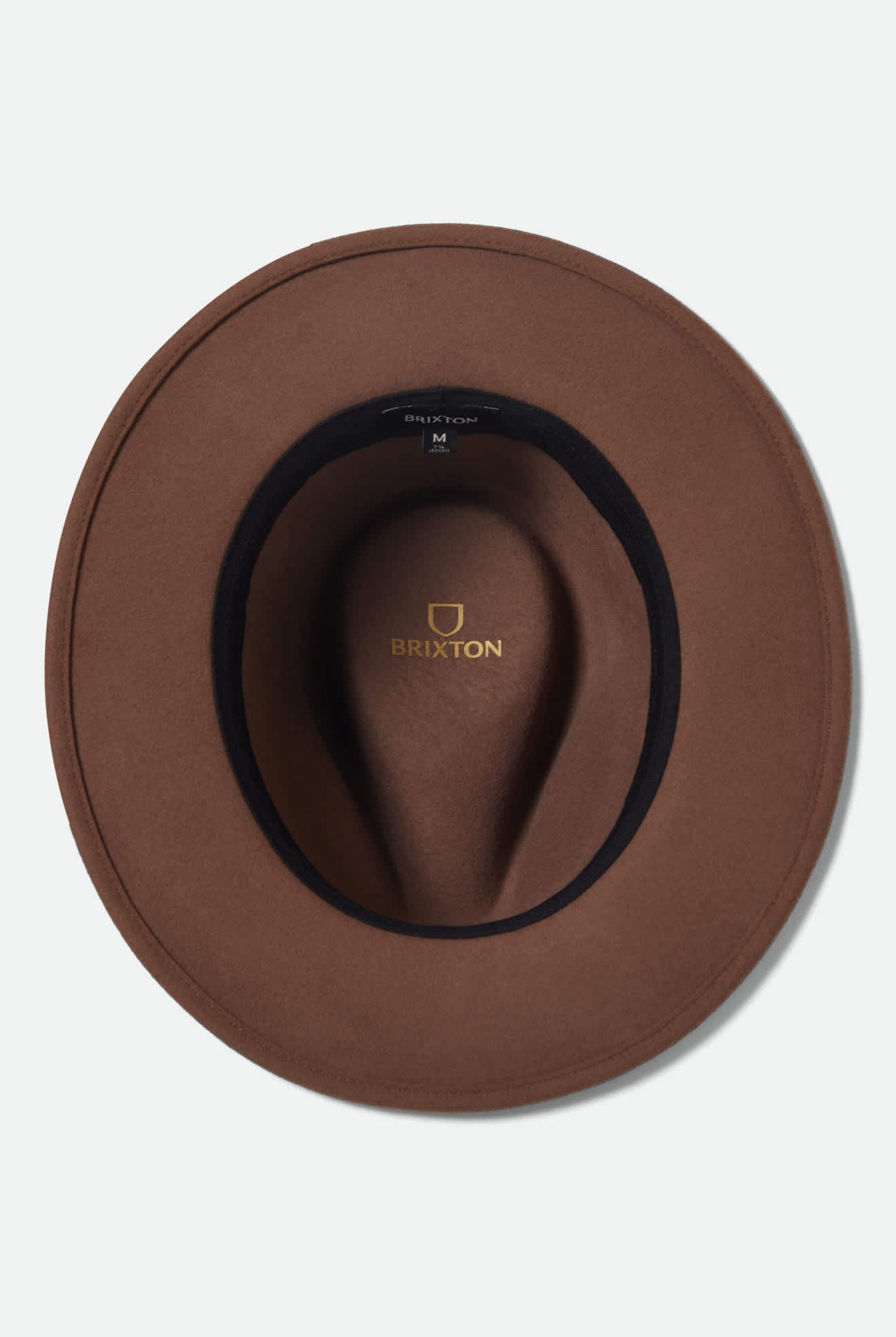 Unisex Messer Fedora in the color Pinecone Brown - Additional Laydown image