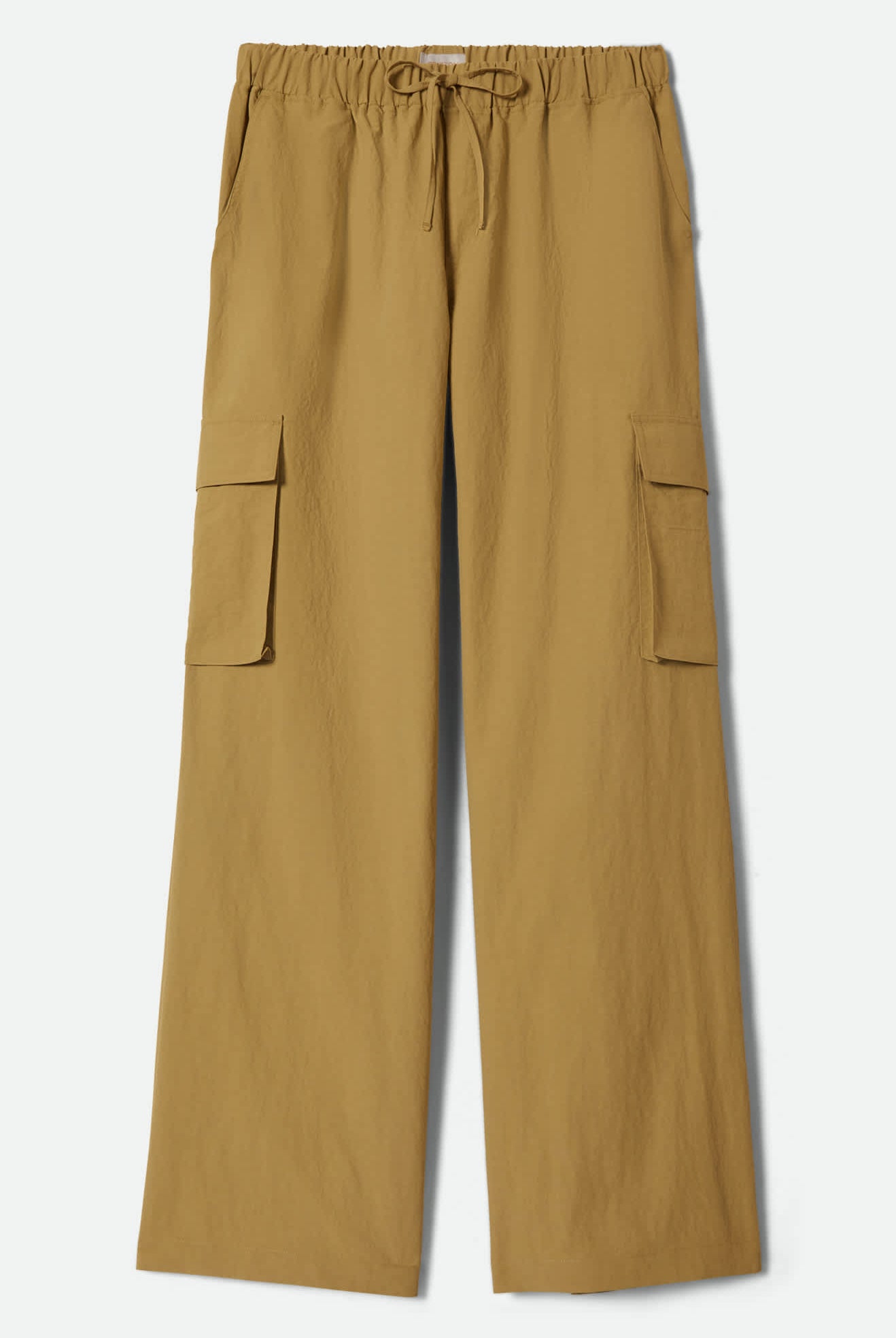 Women's The Jett Lightweight Cargo Wide Leg Pant in the color Olive Stone - Front Product View