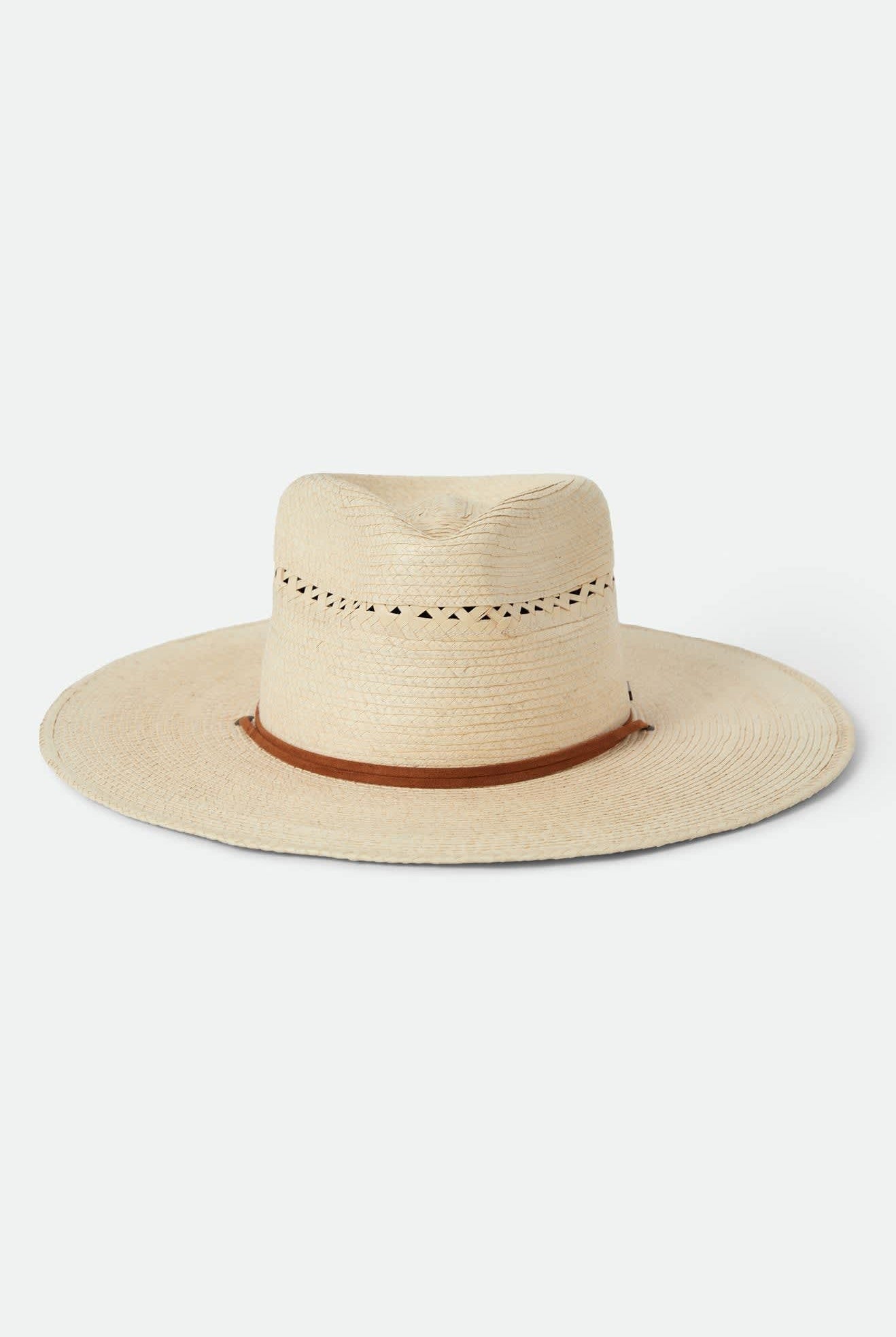 Unisex Beck Straw Rancher Hat in the color Natural - Additional Laydown image
