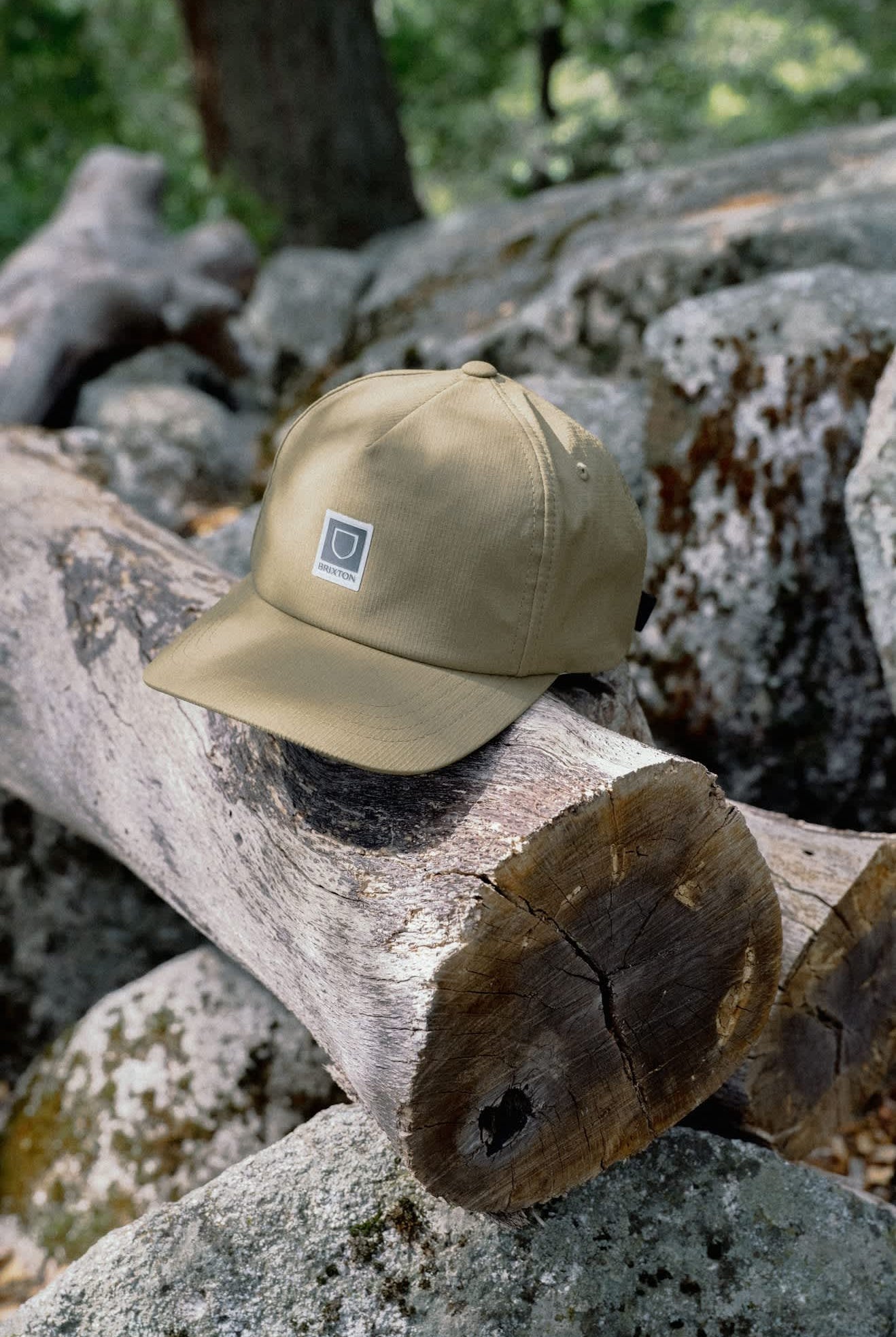 Unisex Beta Journey Adjustable Hat in the color Dark Olive - Additional Laydown image