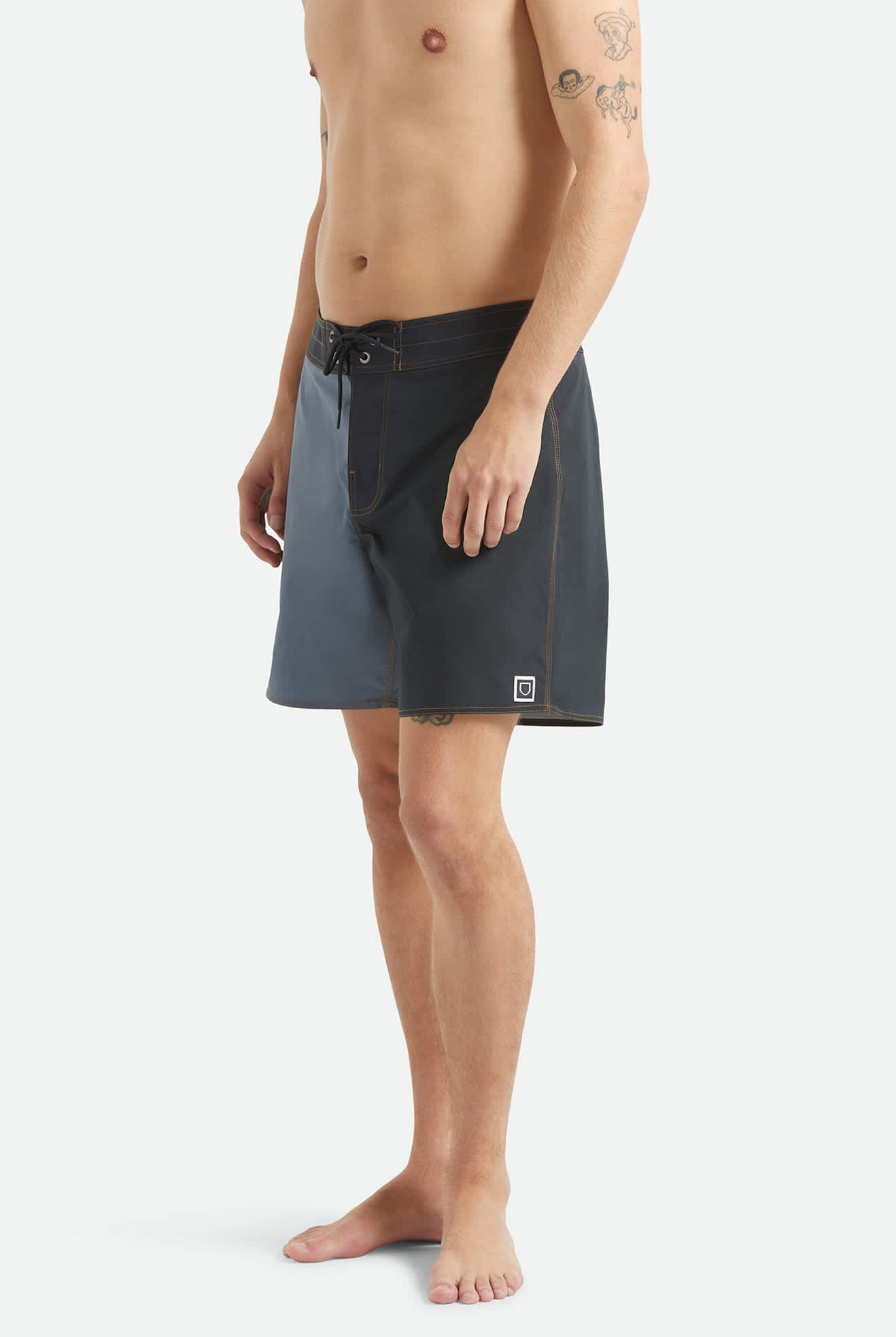 Men's Classic Trunk 17" in the color Black/Future Grey - Men's Side View