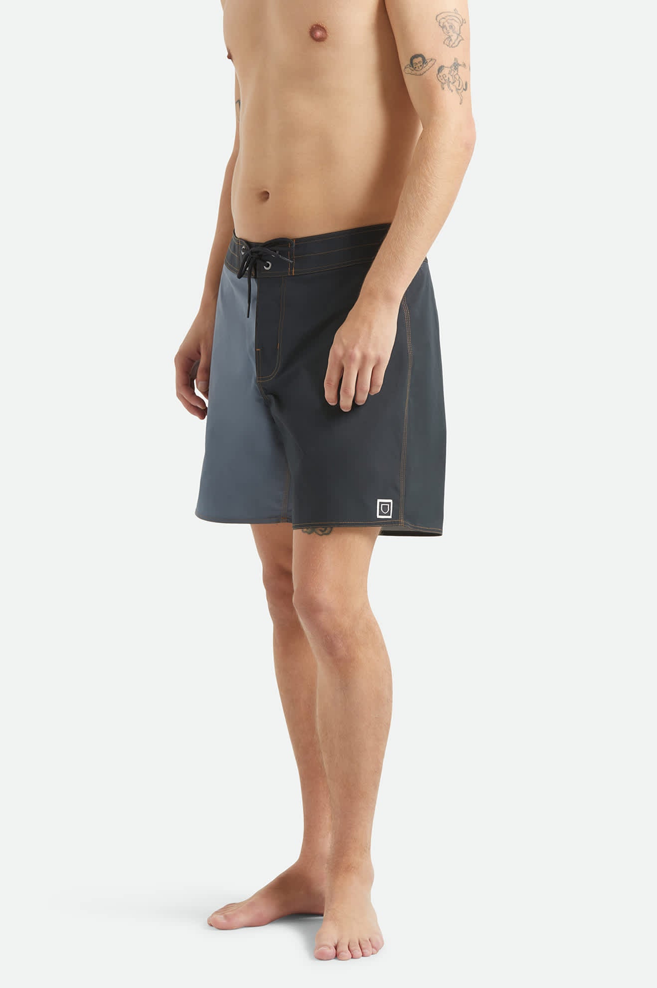 Men's Classic Trunk 17" in the color Black/Future Grey - Men's Side View